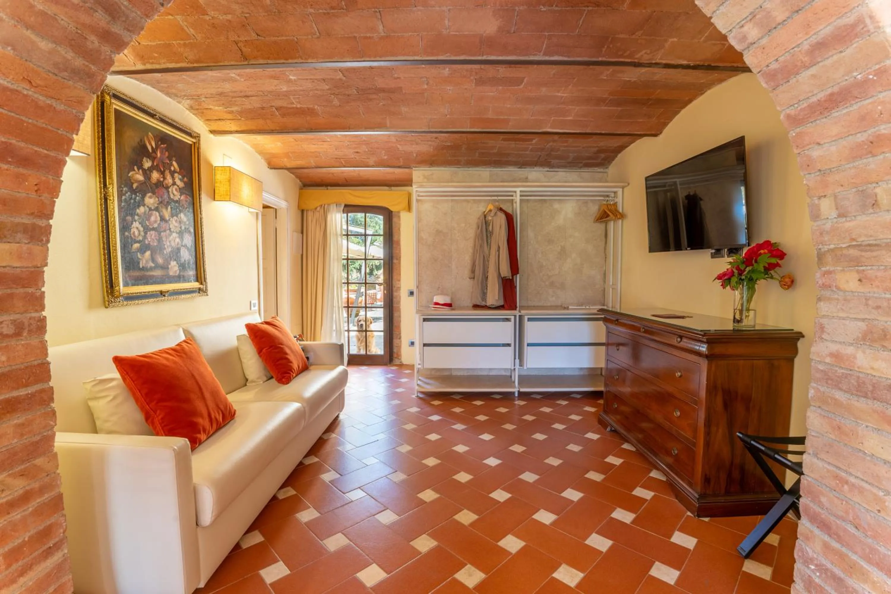 Living room in Borgo San Luigi