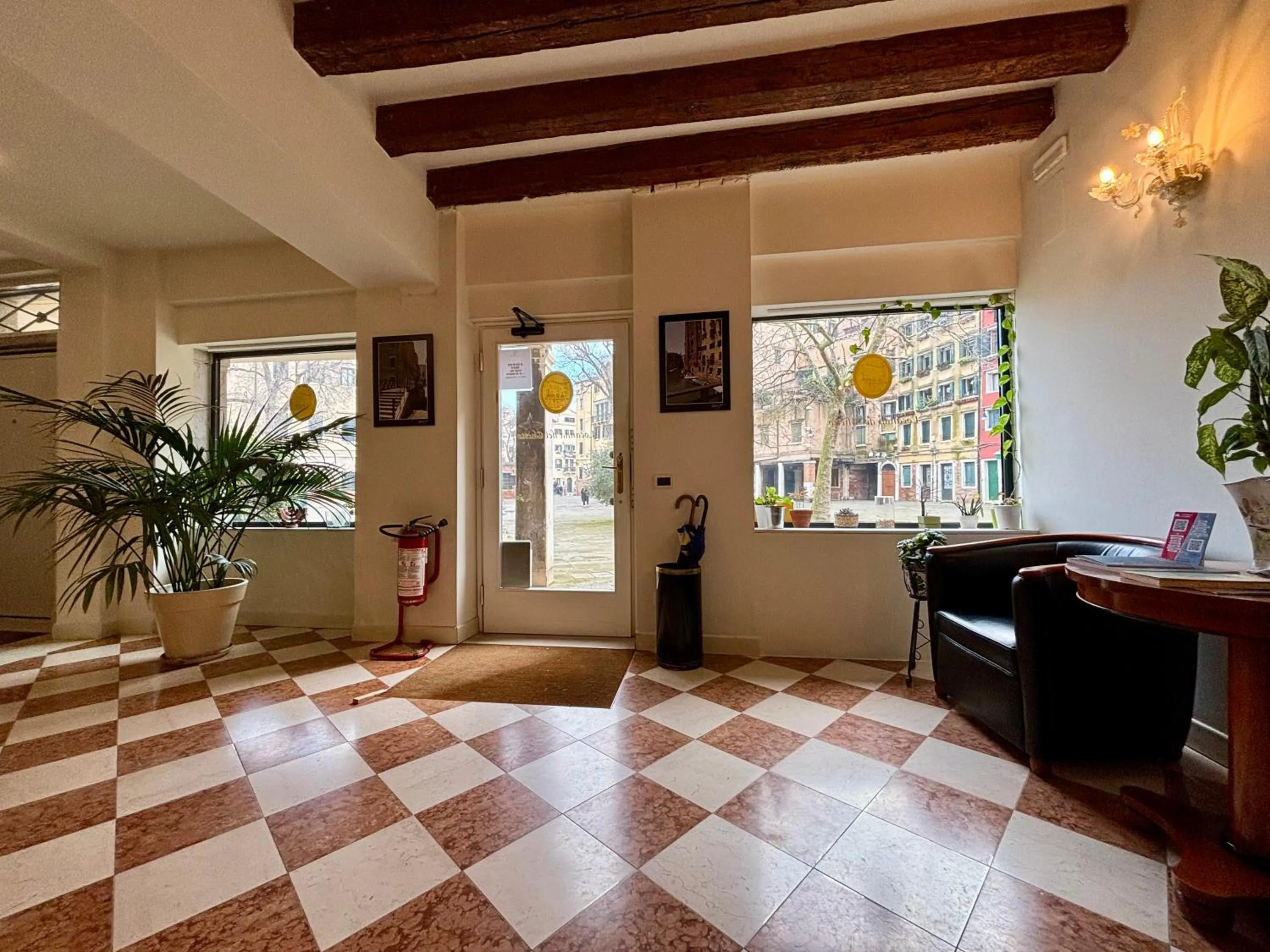 Lobby or reception in Locanda del Ghetto