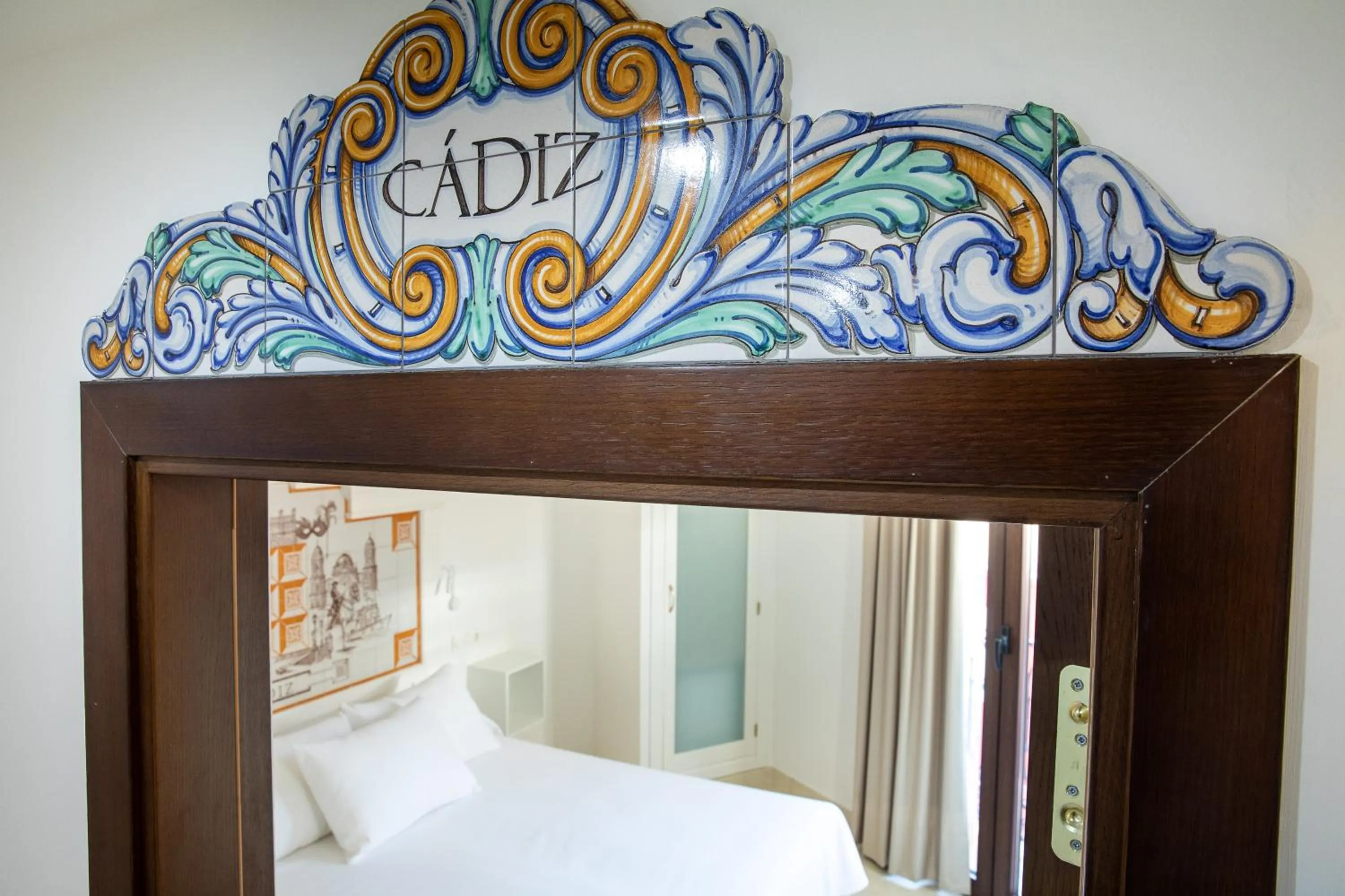 Bed in Posada Boutique El Gallo Morón