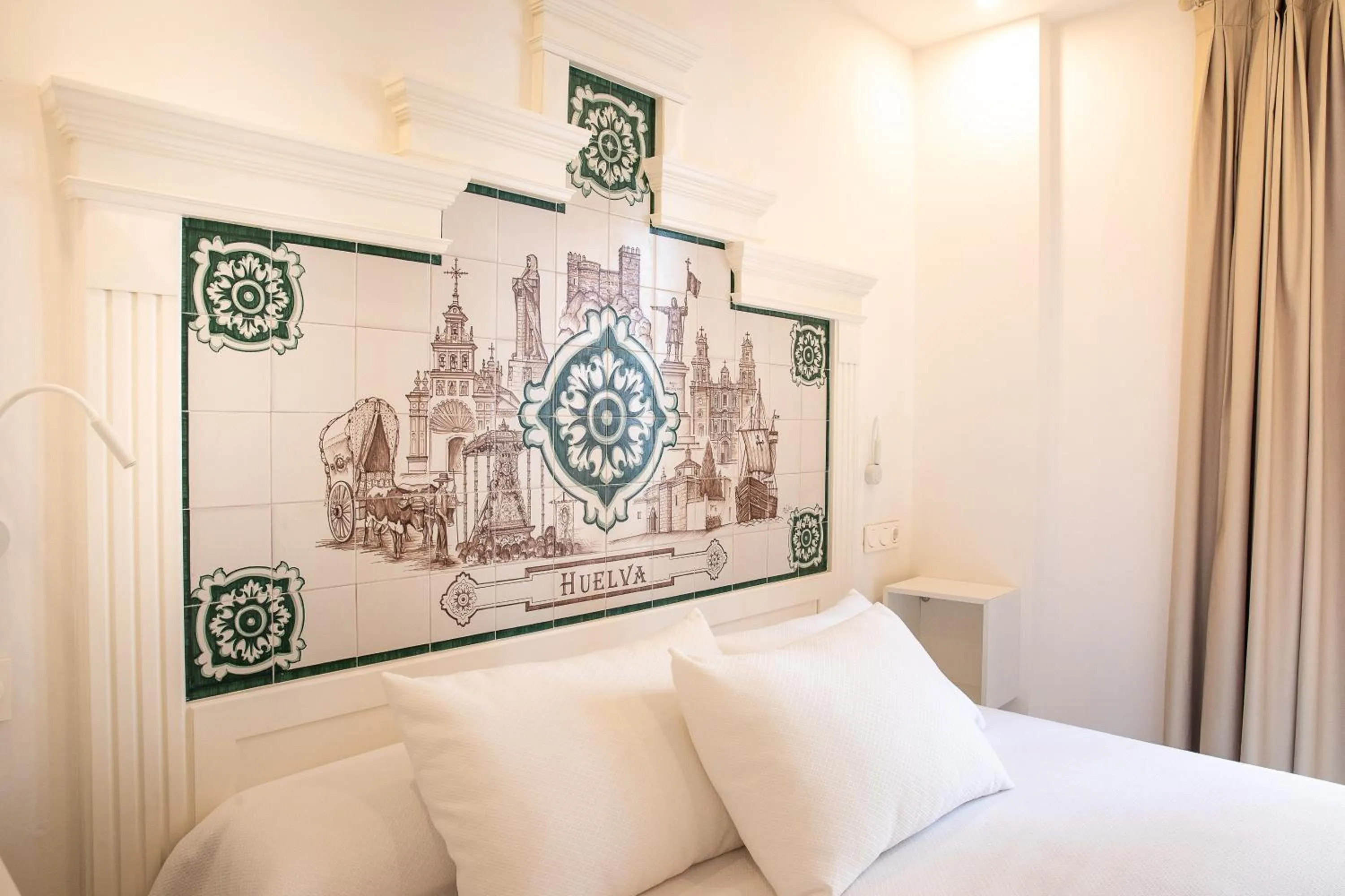 Bed in Posada Boutique El Gallo Morón