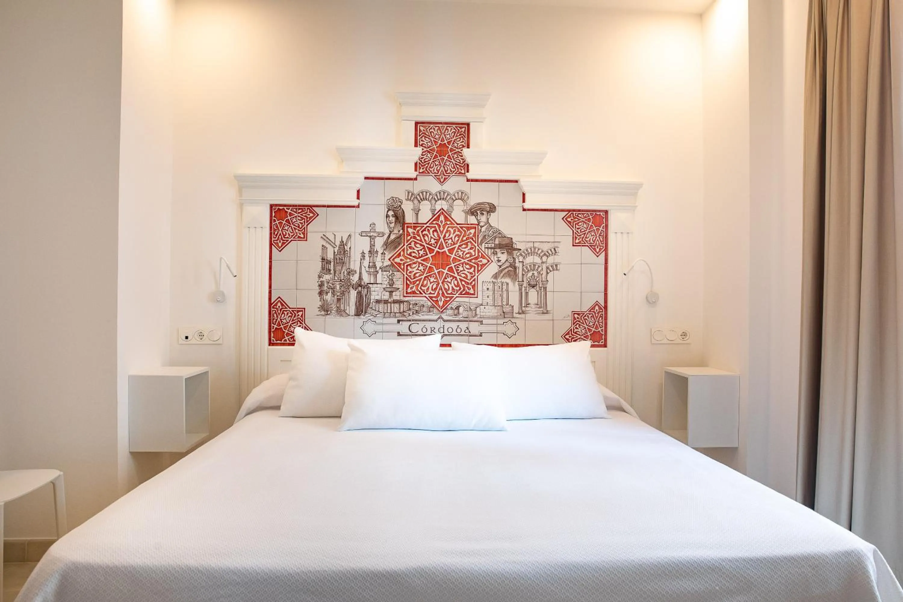 Bed in Posada Boutique El Gallo Morón