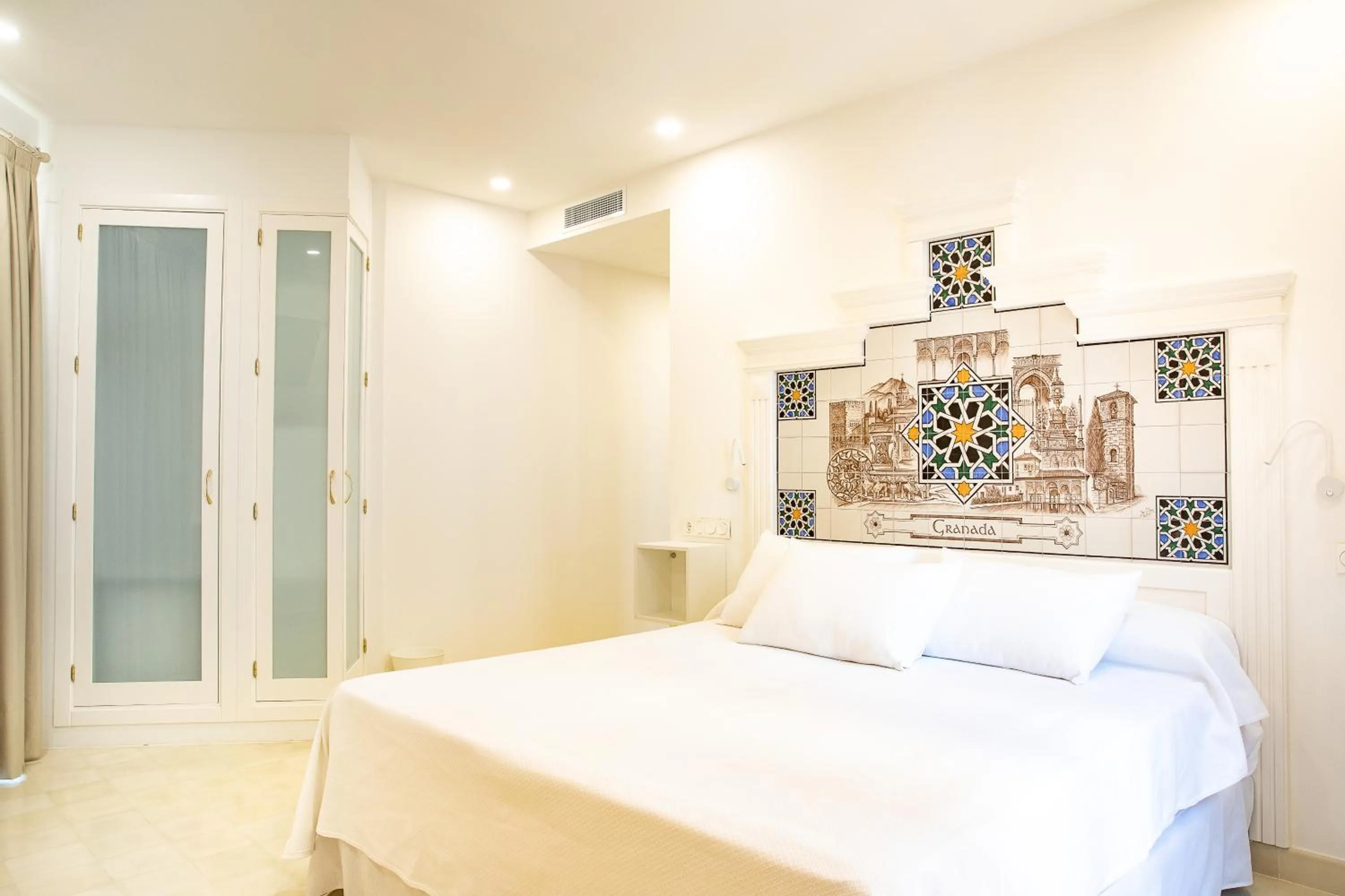 Bed in Posada Boutique El Gallo Morón