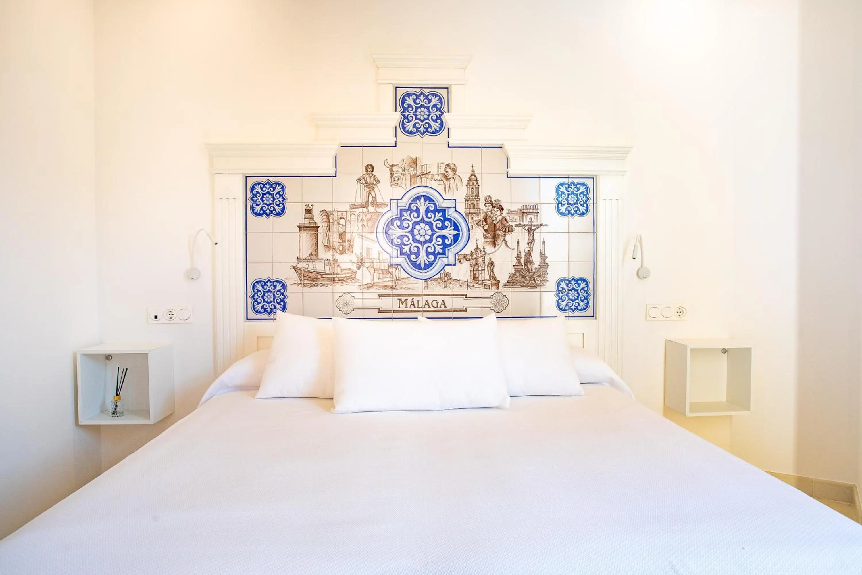 Bed in Posada Boutique El Gallo Morón