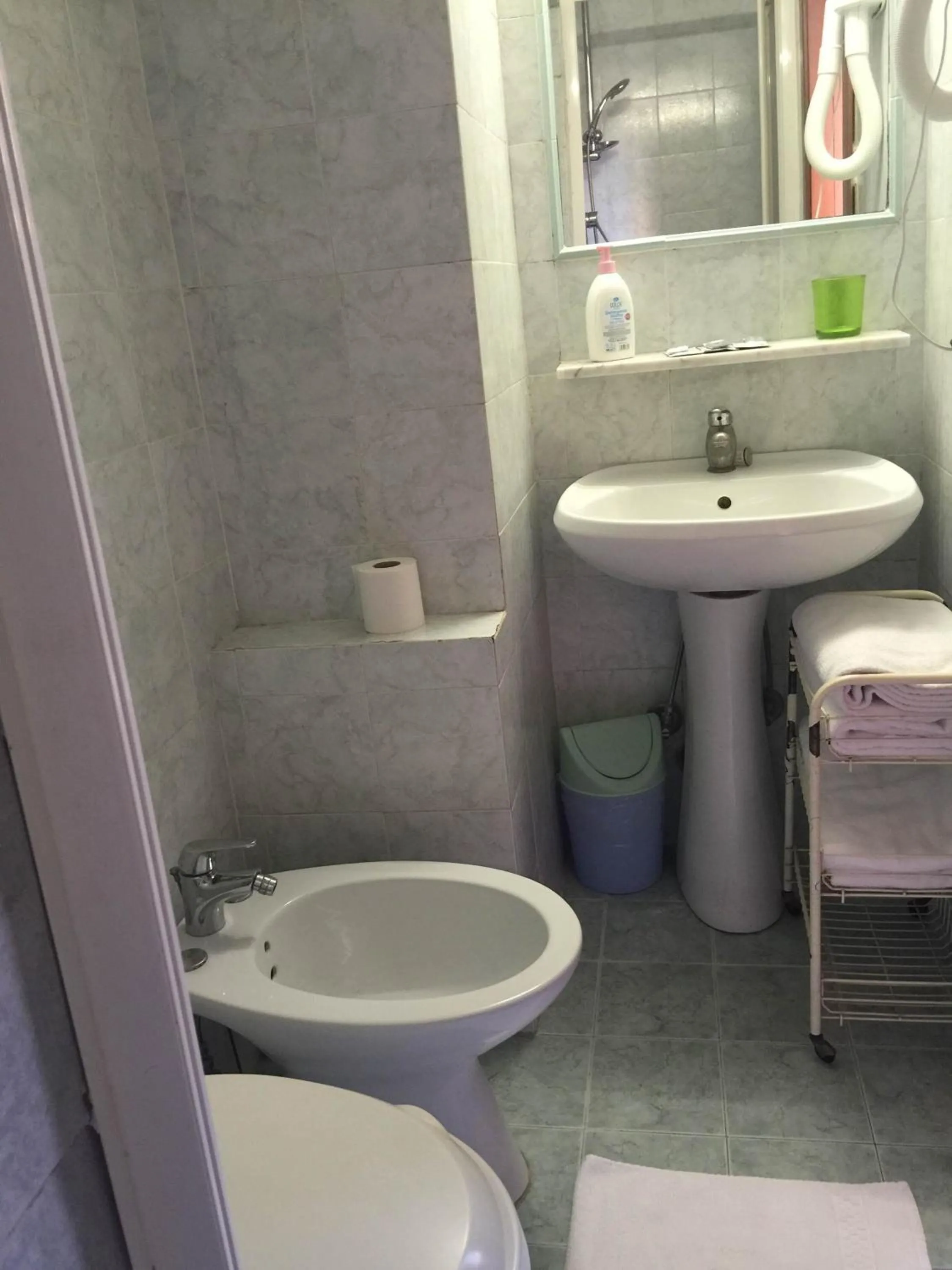 Bathroom in Hotel Gabriele