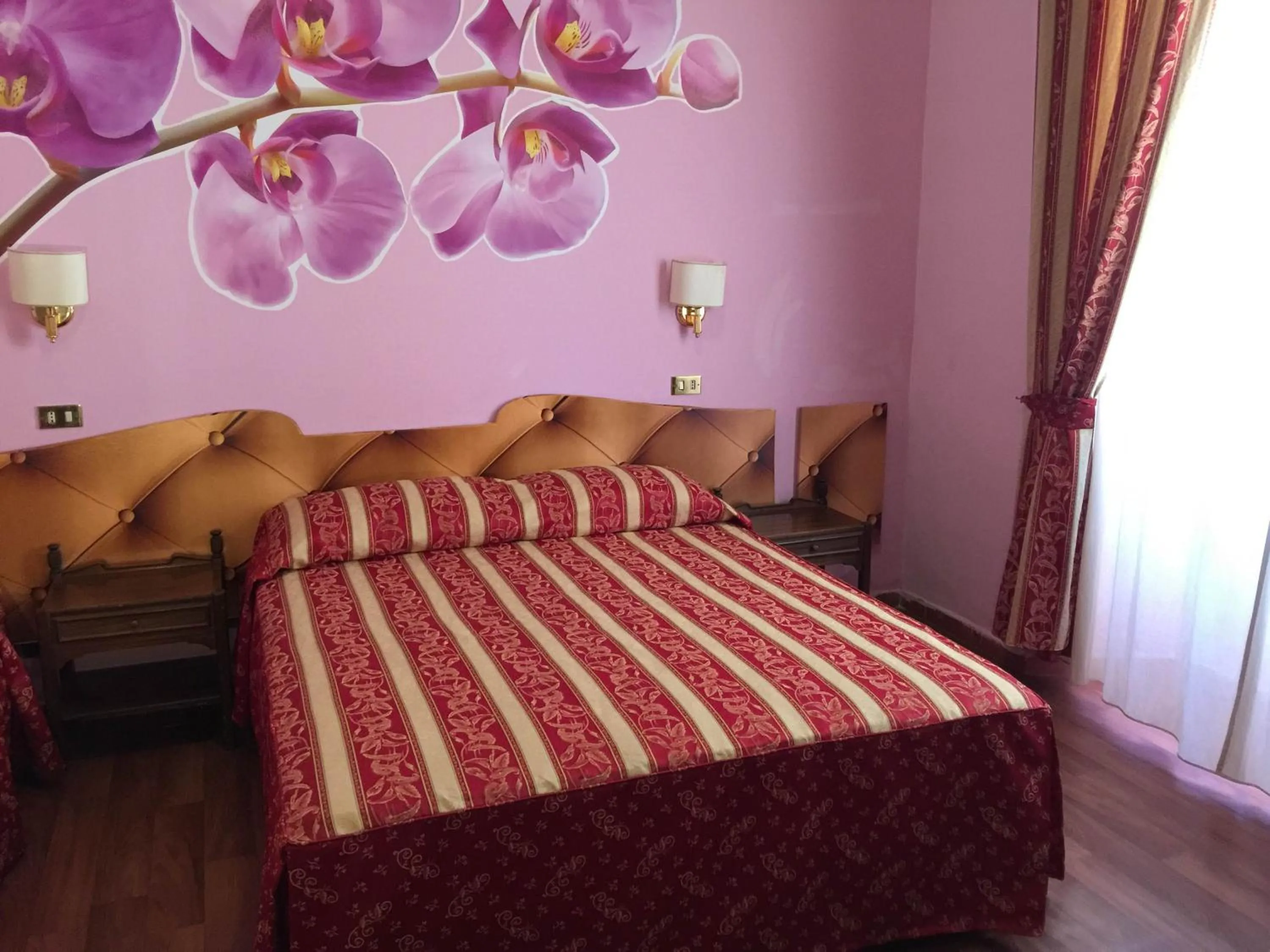 Bedroom, Bed in Hotel Gabriele