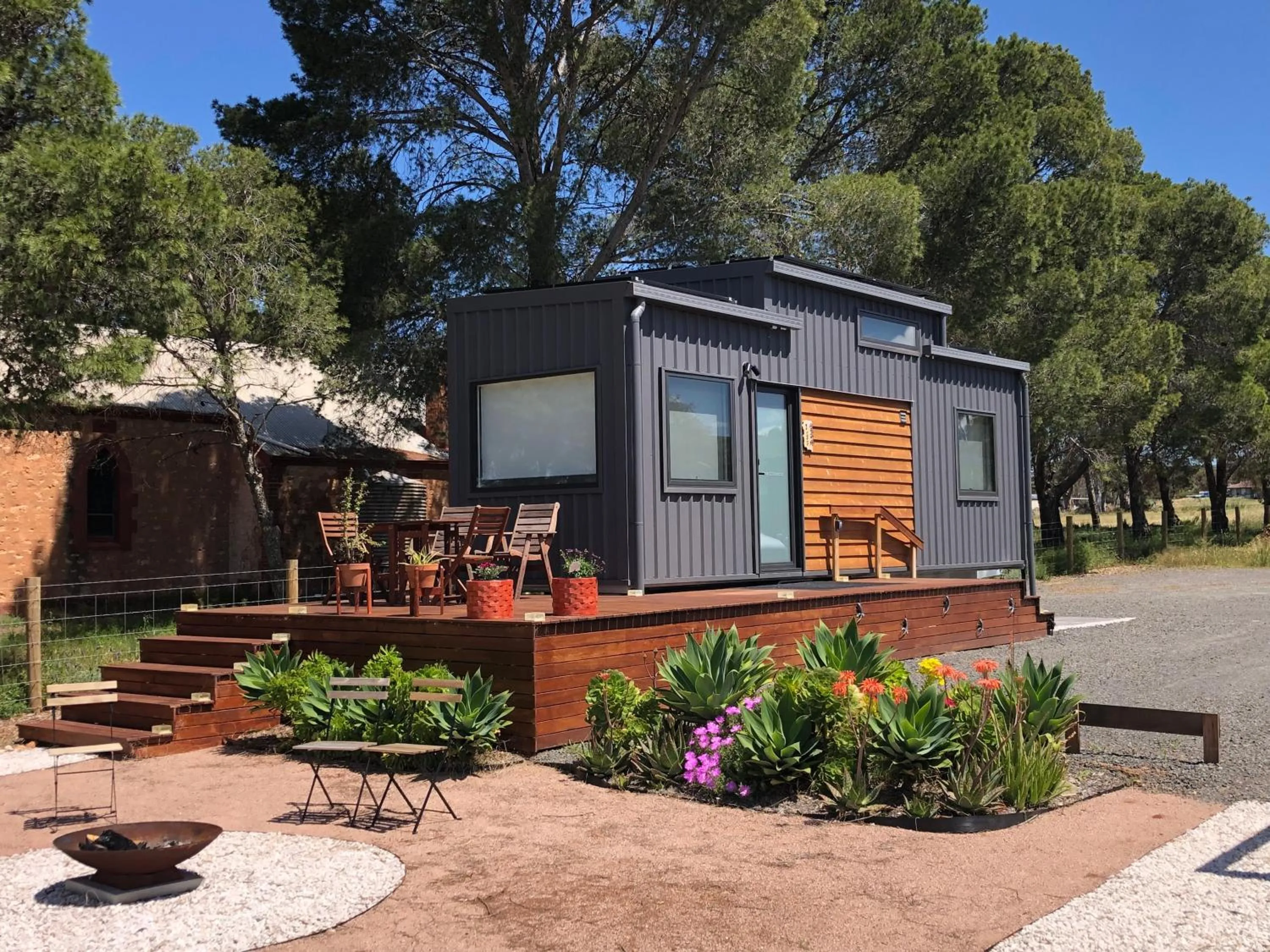 Property building in Pink Lake Tiny House - 'Peony'