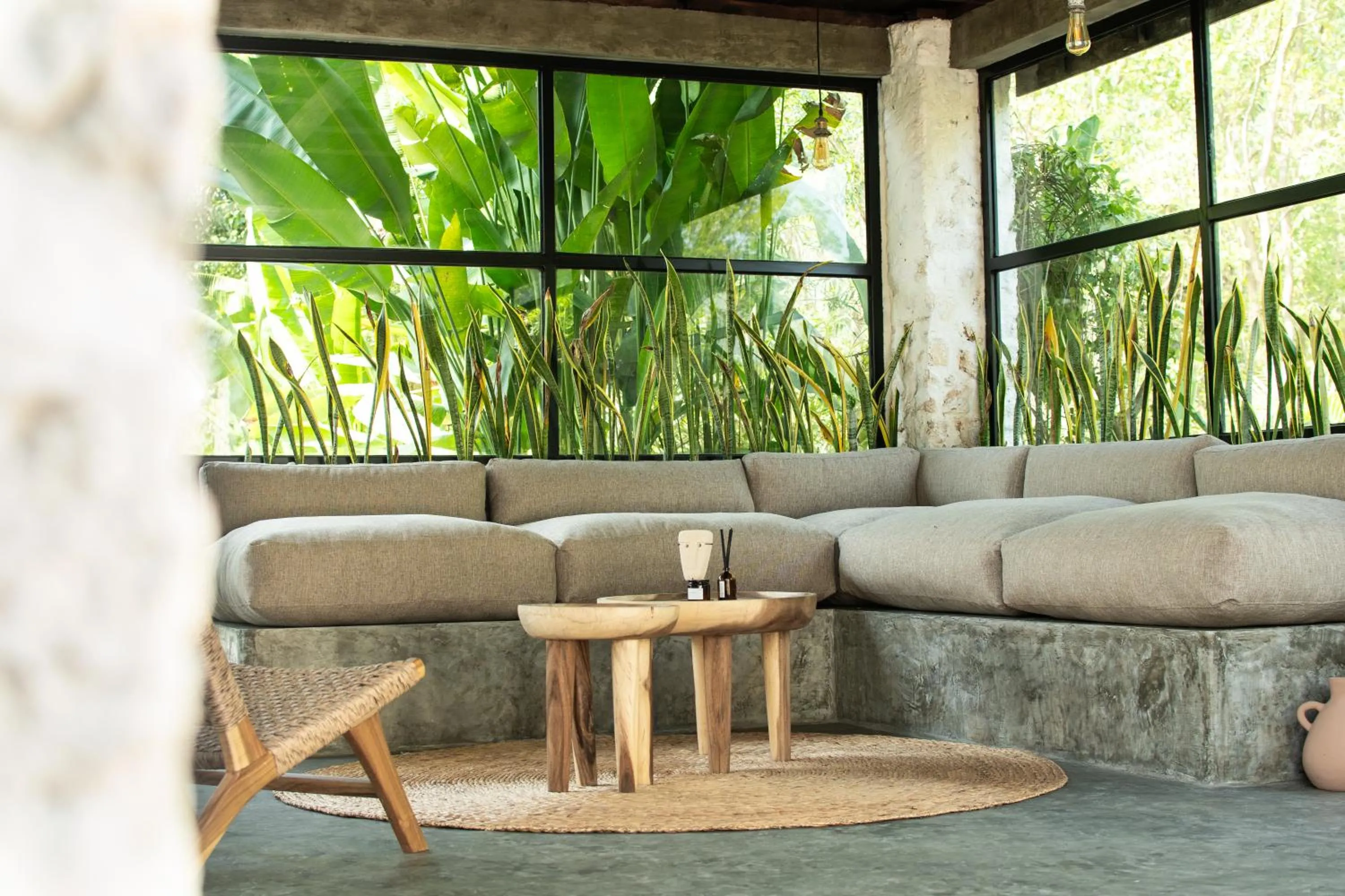 Living room in Salty Breeze Bali