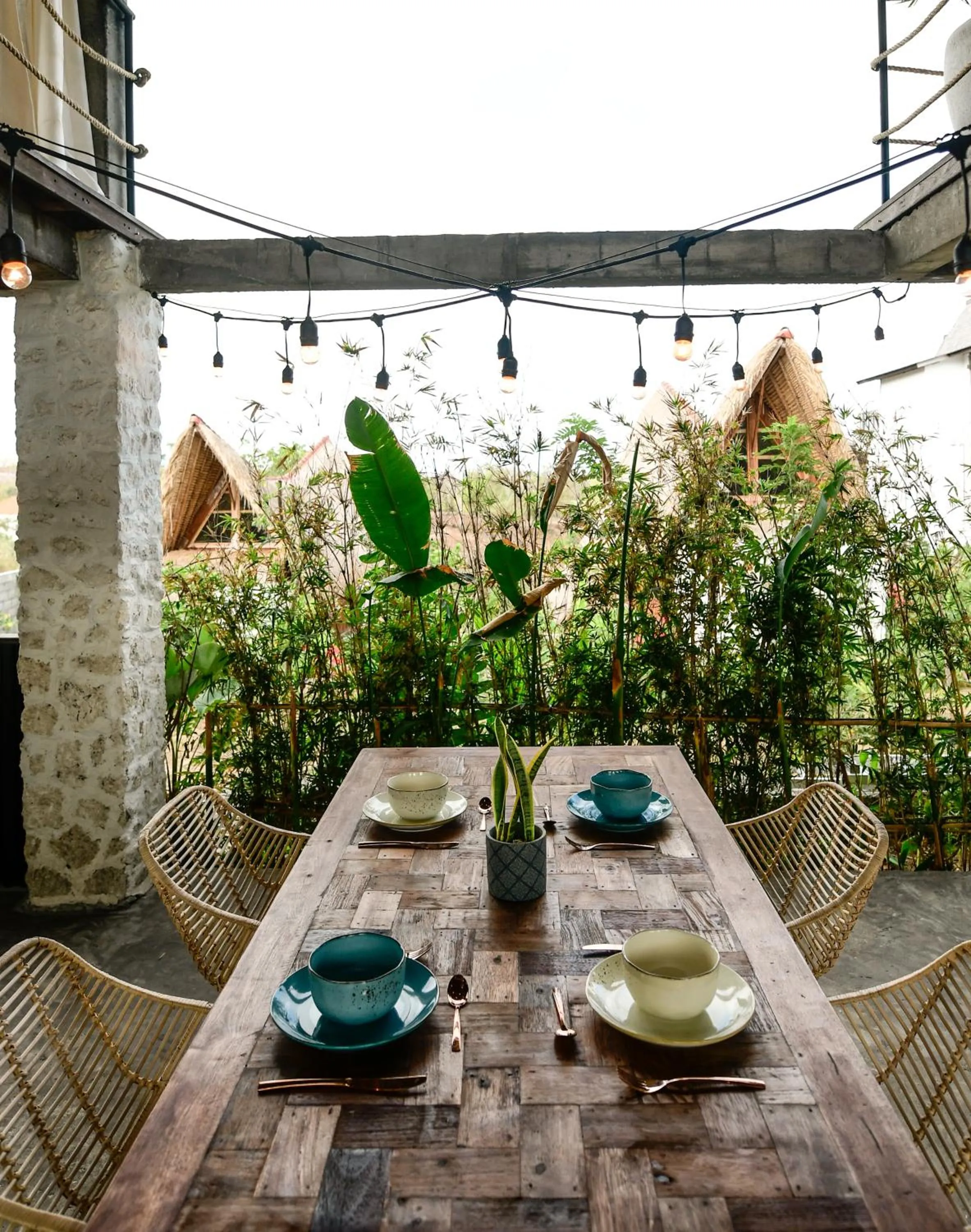 Dining area in Salty Breeze Bali