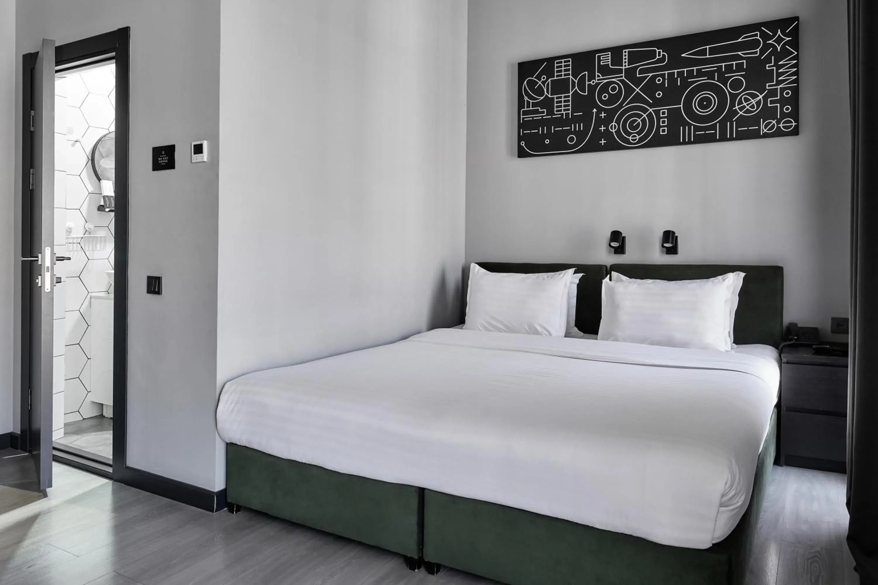 Superior Double or Twin Room with City View - single occupancy in Sapiens Hotel Superior Double or Twin Room with City View - single occupancy in Sapiens Hotel