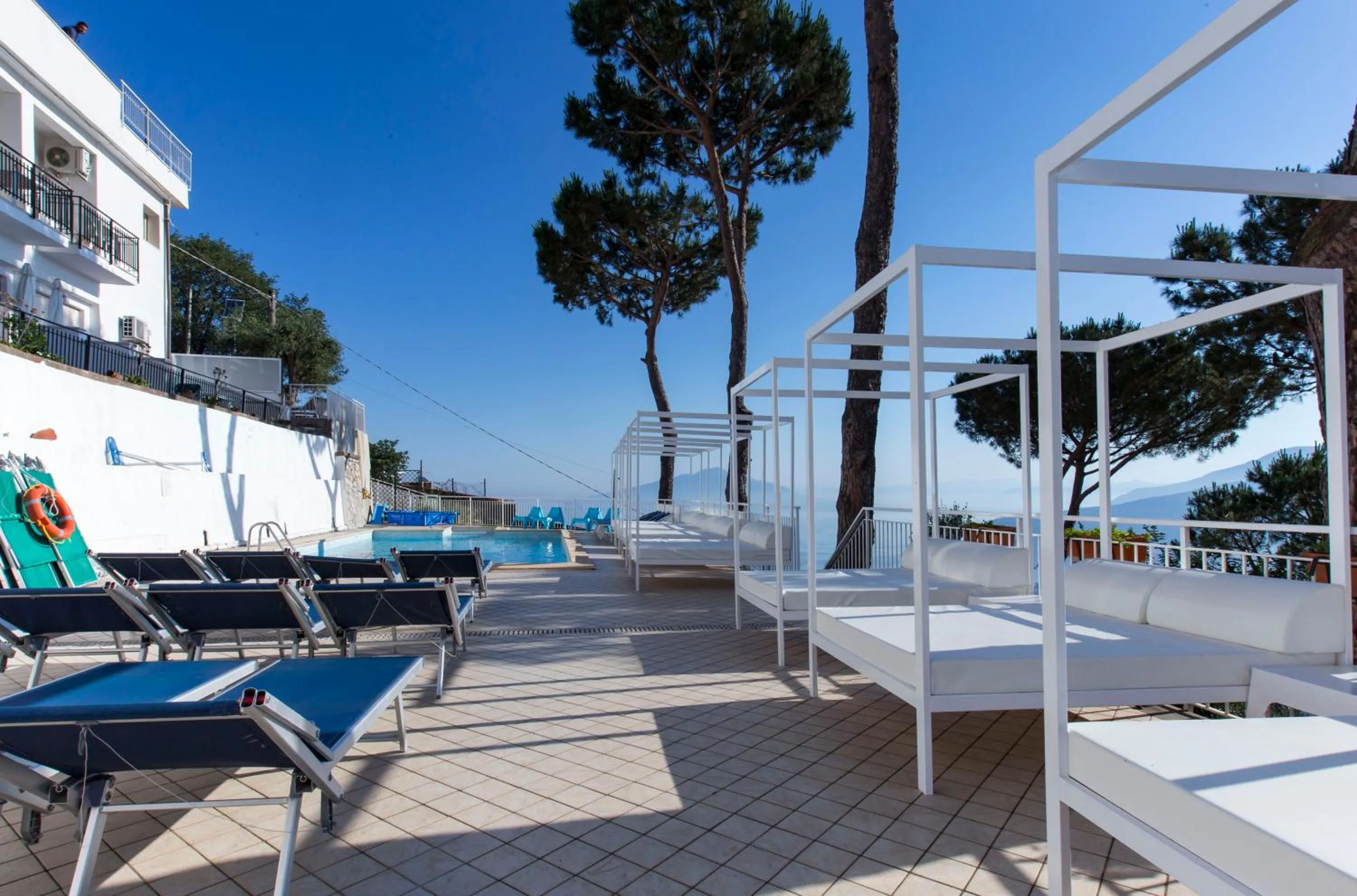 Patio in Residence Le Terrazze