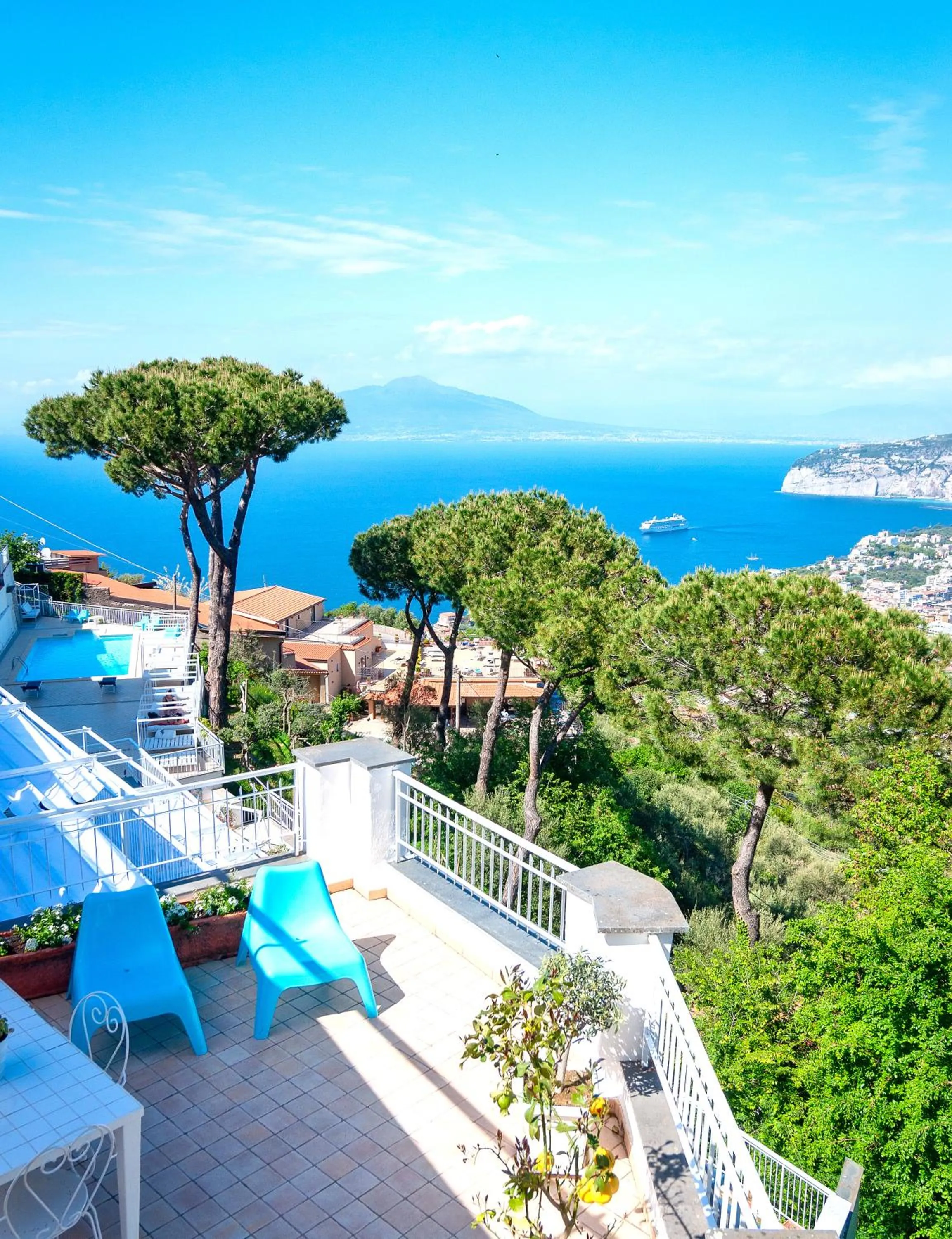 Patio in Residence Le Terrazze