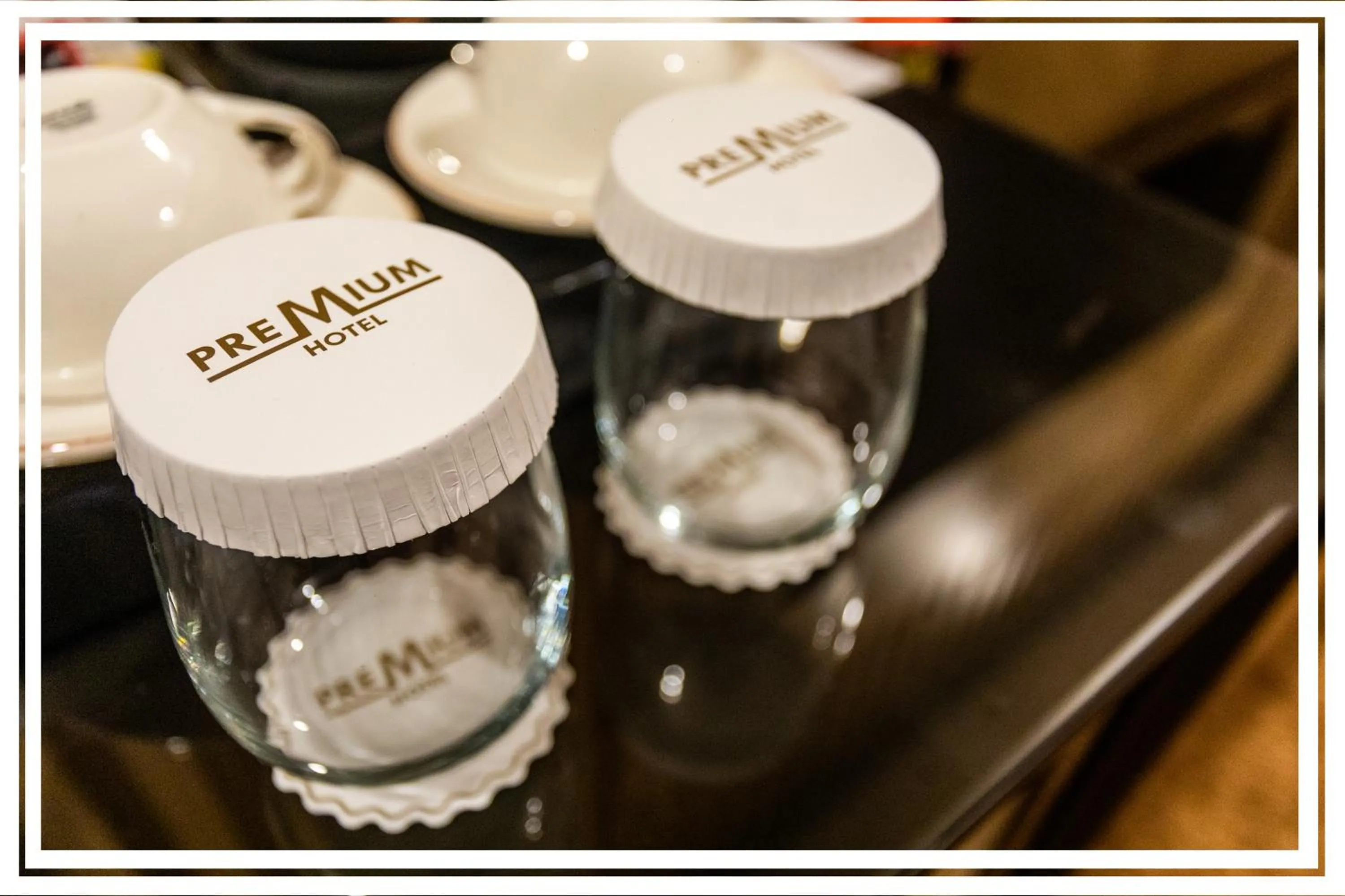 Decorative detail in Premium Hotel Ganja