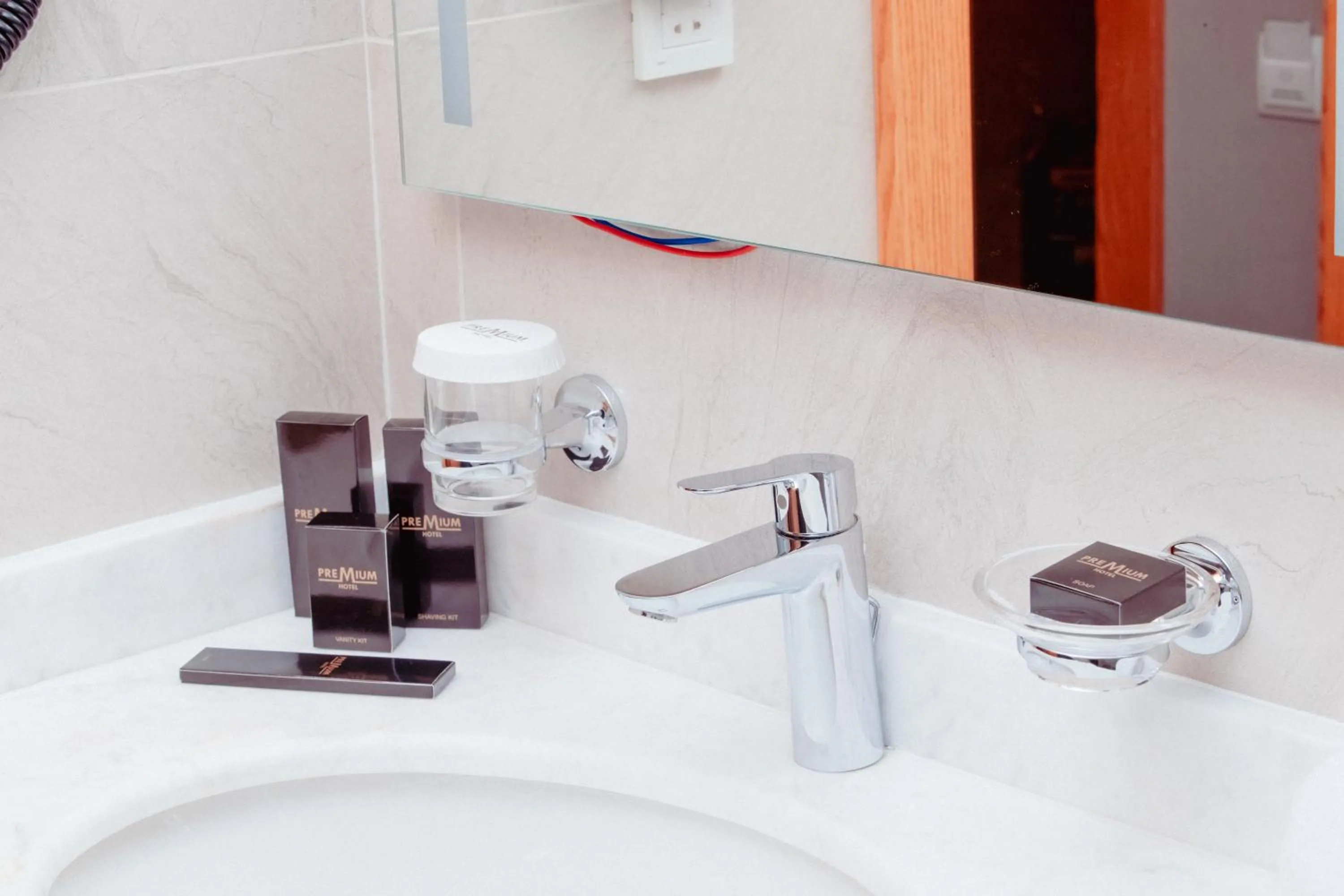 Bathroom in Premium Hotel Ganja