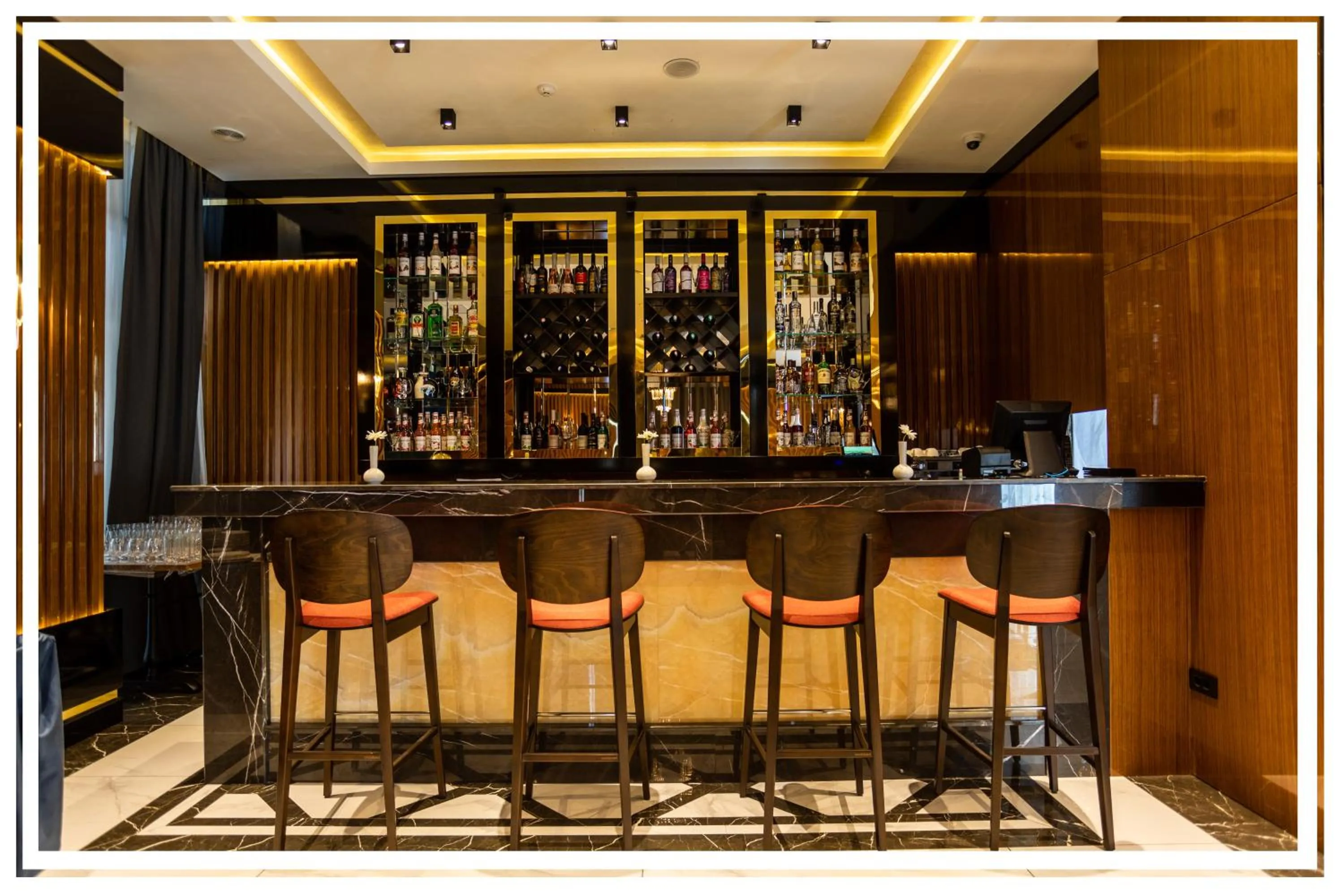 Lounge or bar in Premium Hotel Ganja