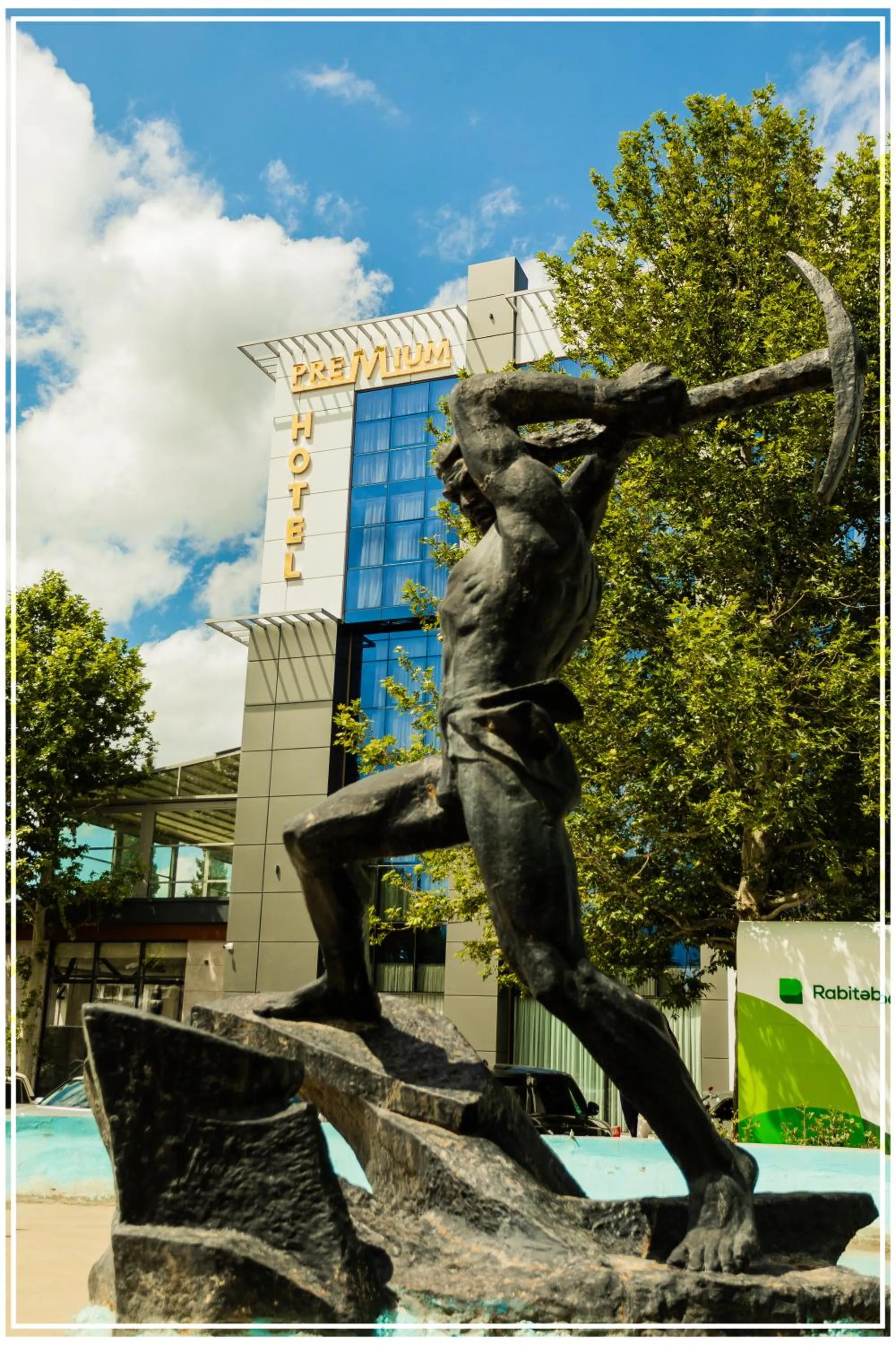 Property building in Premium Hotel Ganja