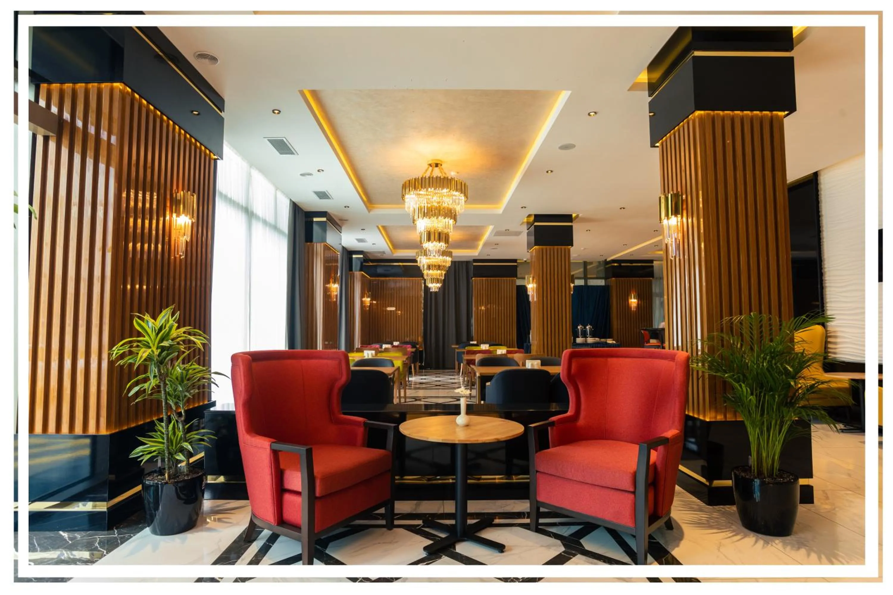 Restaurant/places to eat in Premium Hotel Ganja