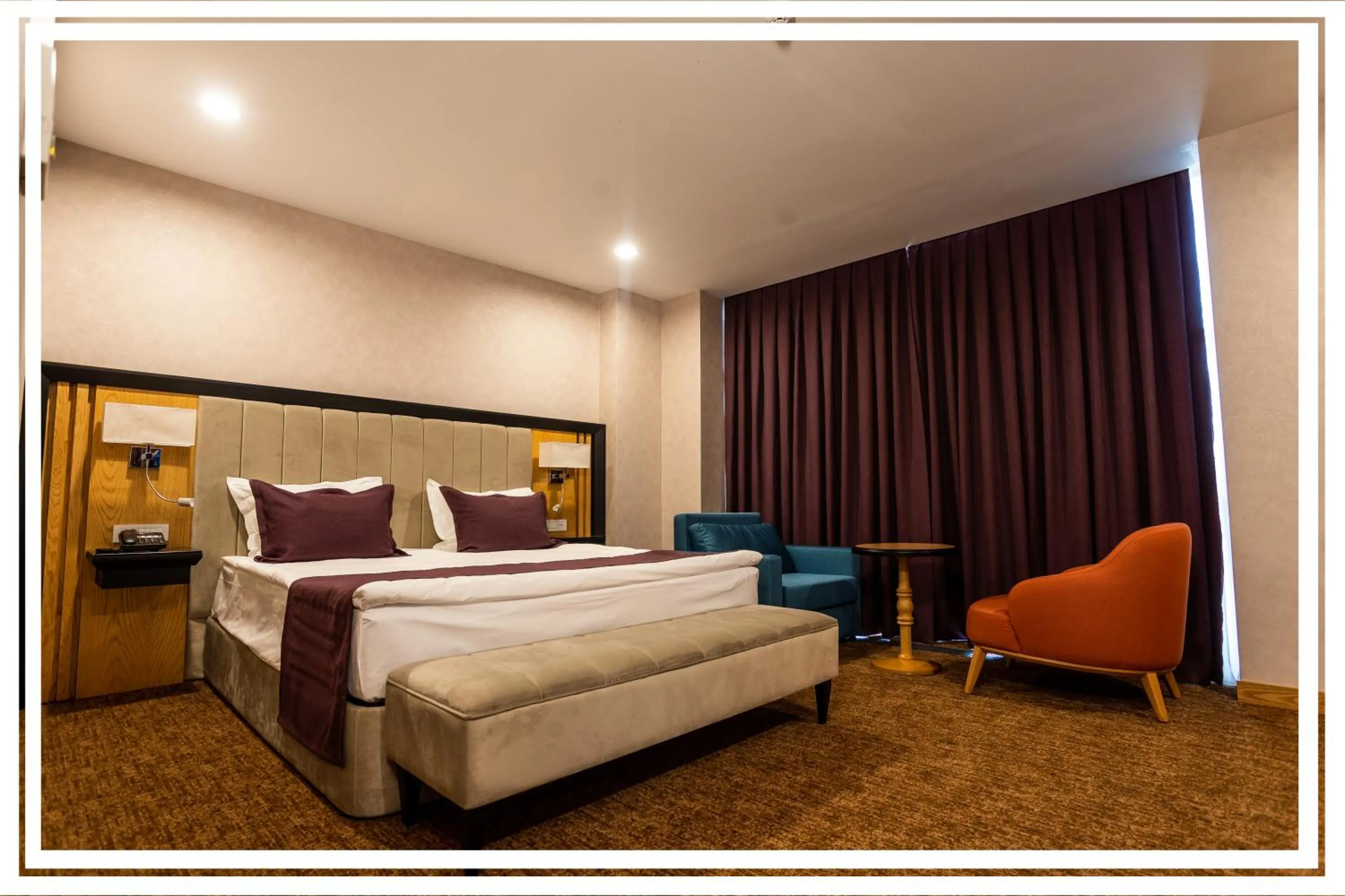 Bed in Premium Hotel Ganja