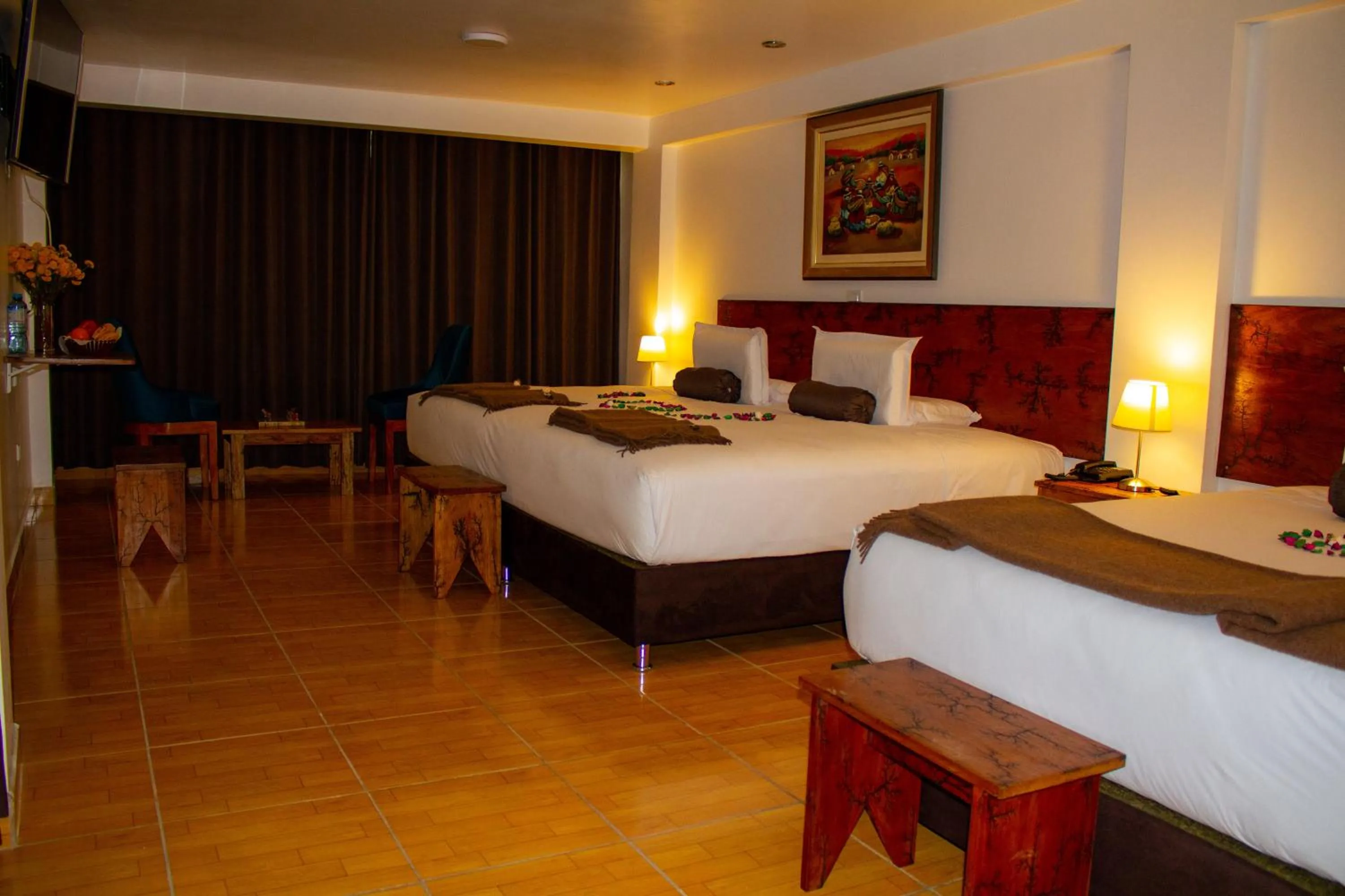 Bedroom, Bed in Hotel Tara Machupicchu