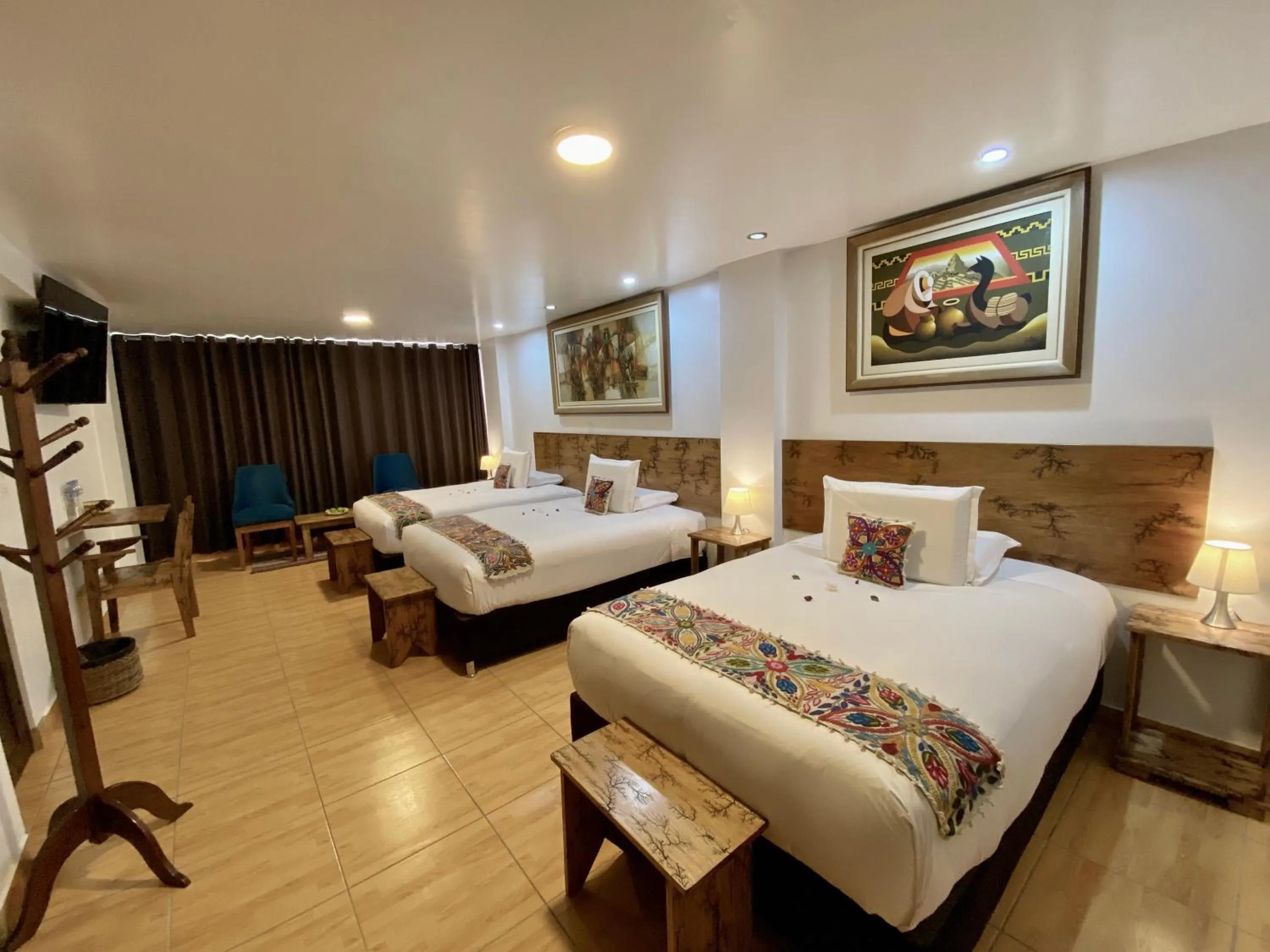 Bed in Hotel Tara Machupicchu