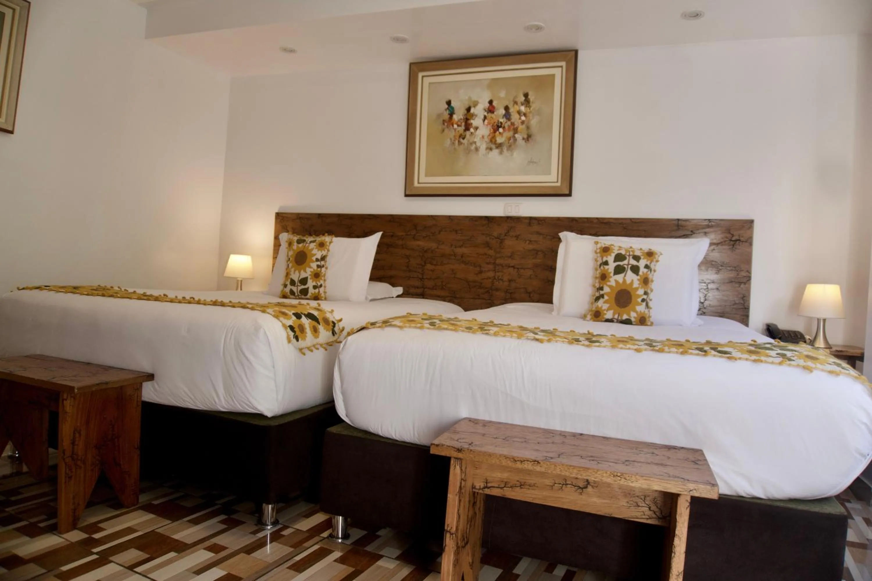 Bed in Hotel Tara Machupicchu