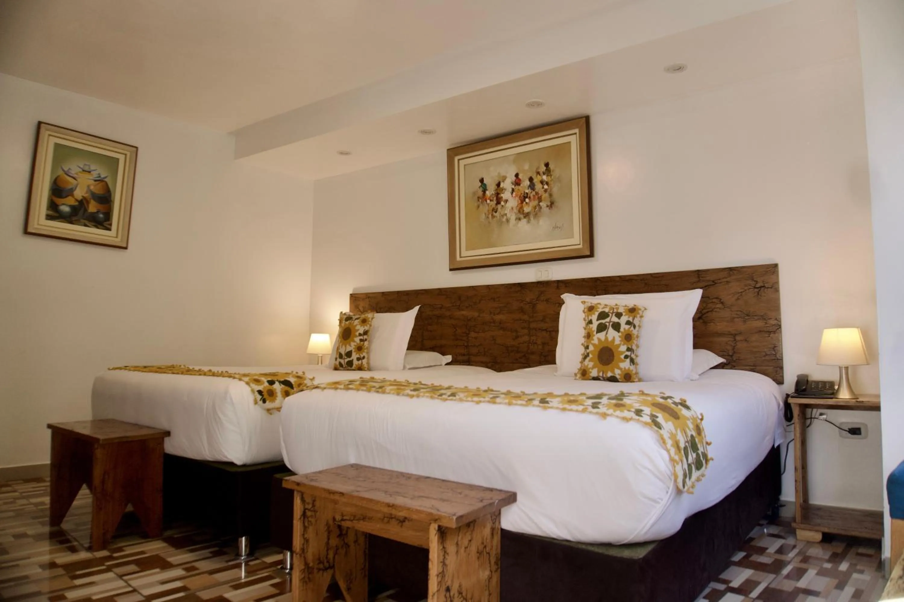 Bed in Hotel Tara Machupicchu