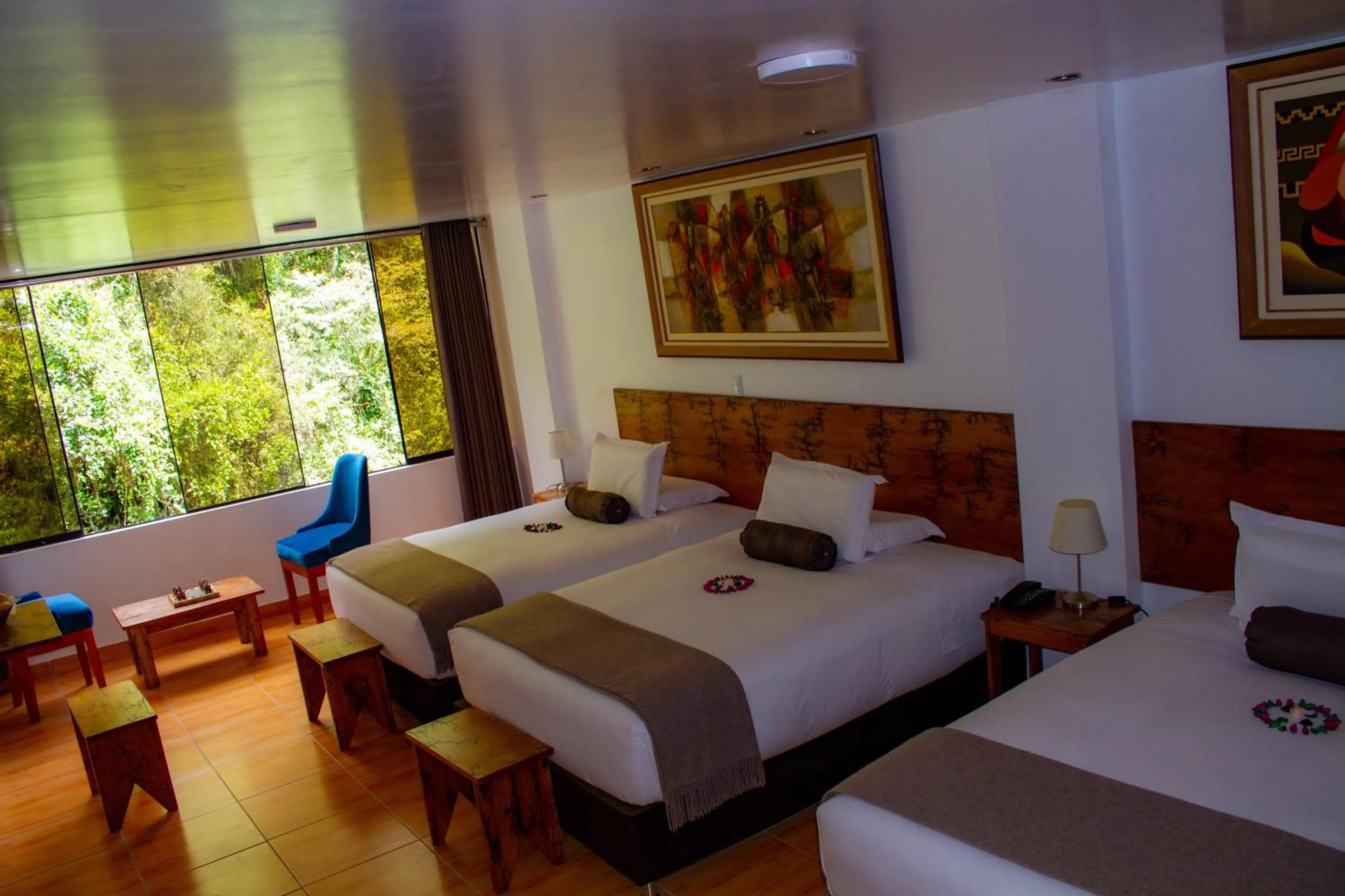 Photo of the whole room, Bed in Hotel Tara Machupicchu