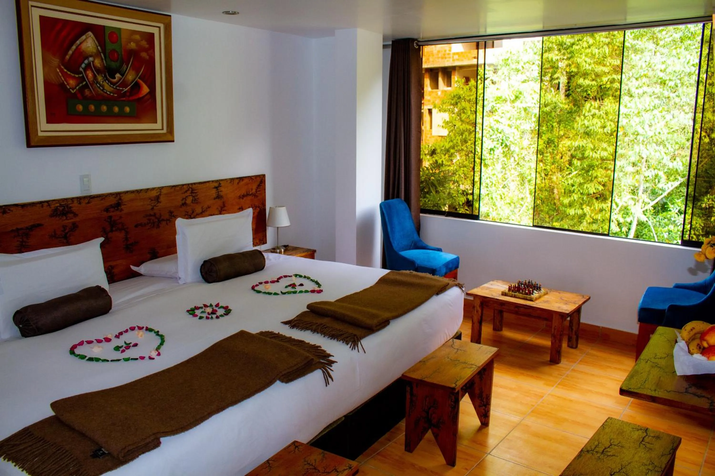 Photo of the whole room, Bed in Hotel Tara Machupicchu