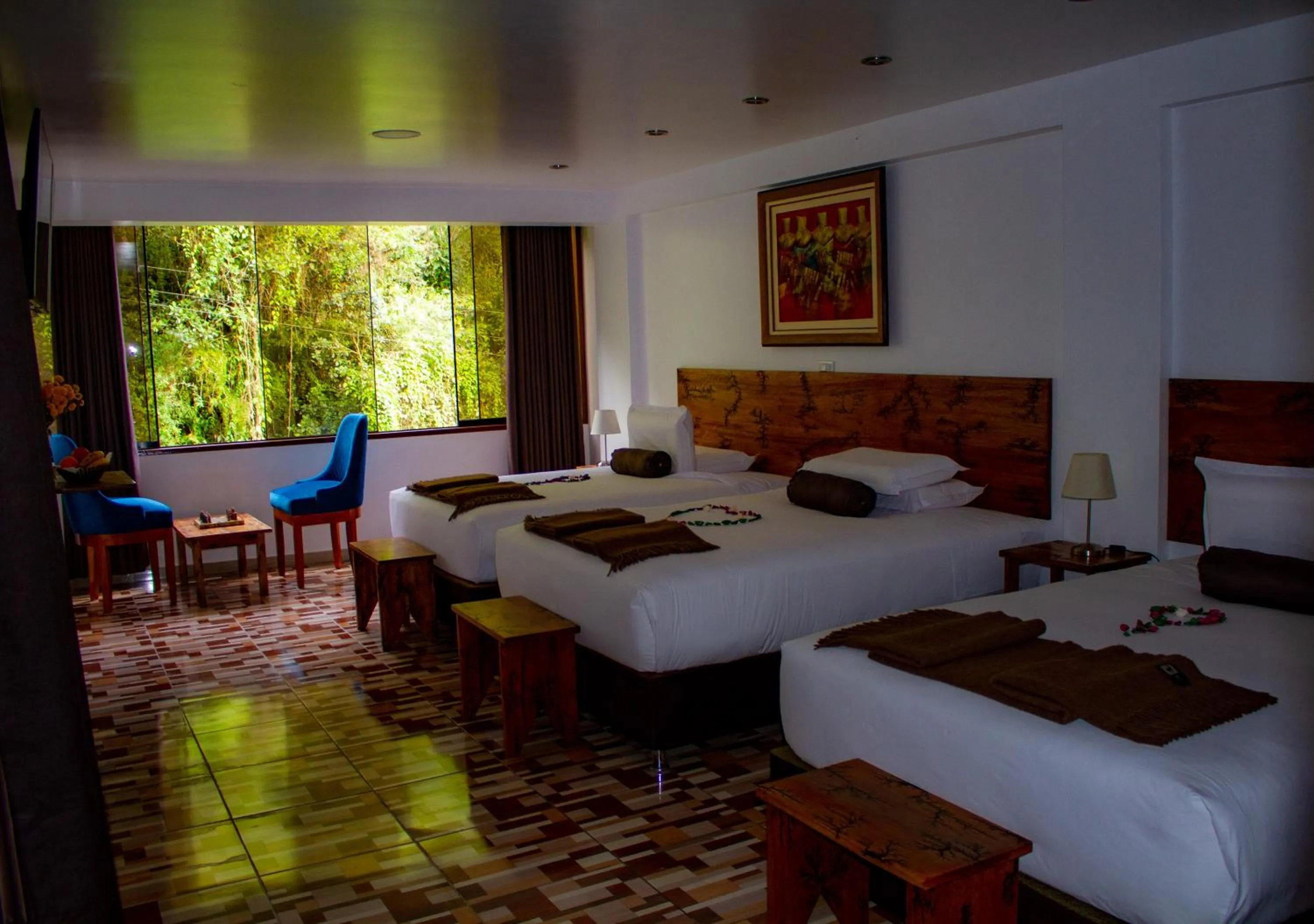 Photo of the whole room, Bed in Hotel Tara Machupicchu