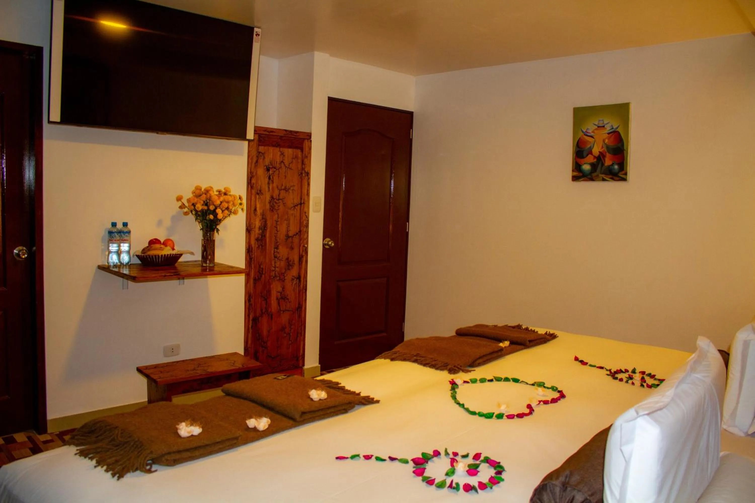 TV and multimedia, Bed in Hotel Tara Machupicchu