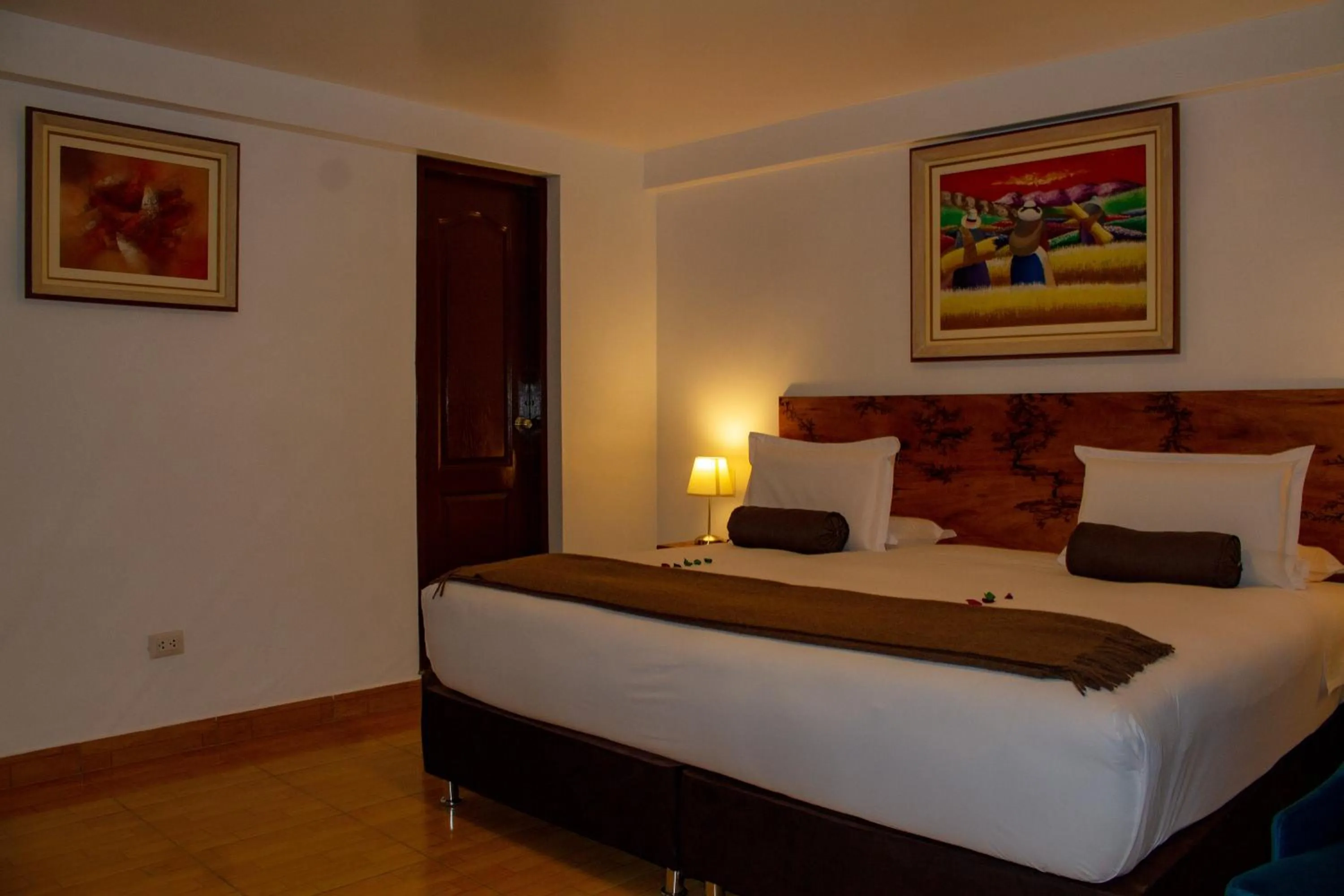 Bed in Hotel Tara Machupicchu