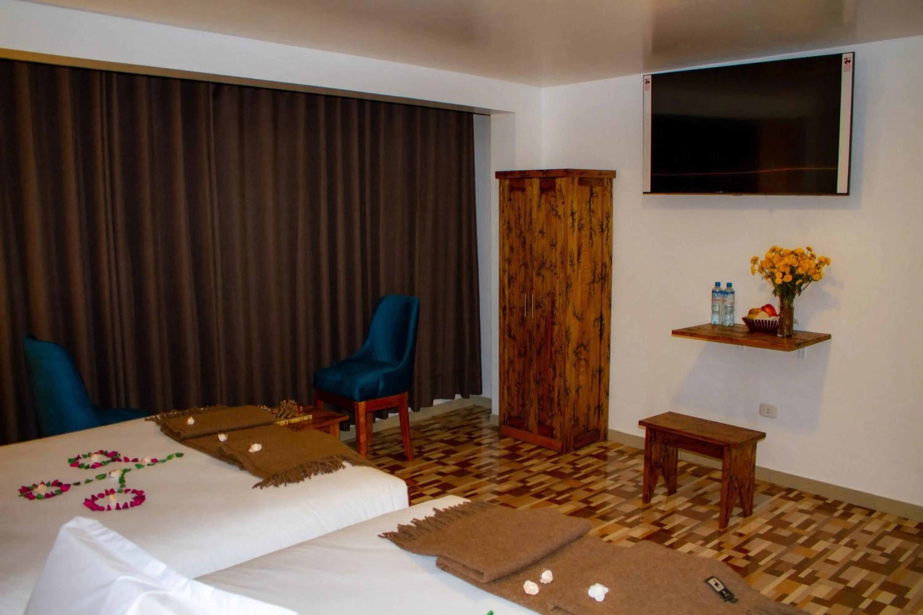 TV and multimedia, Bed in Hotel Tara Machupicchu