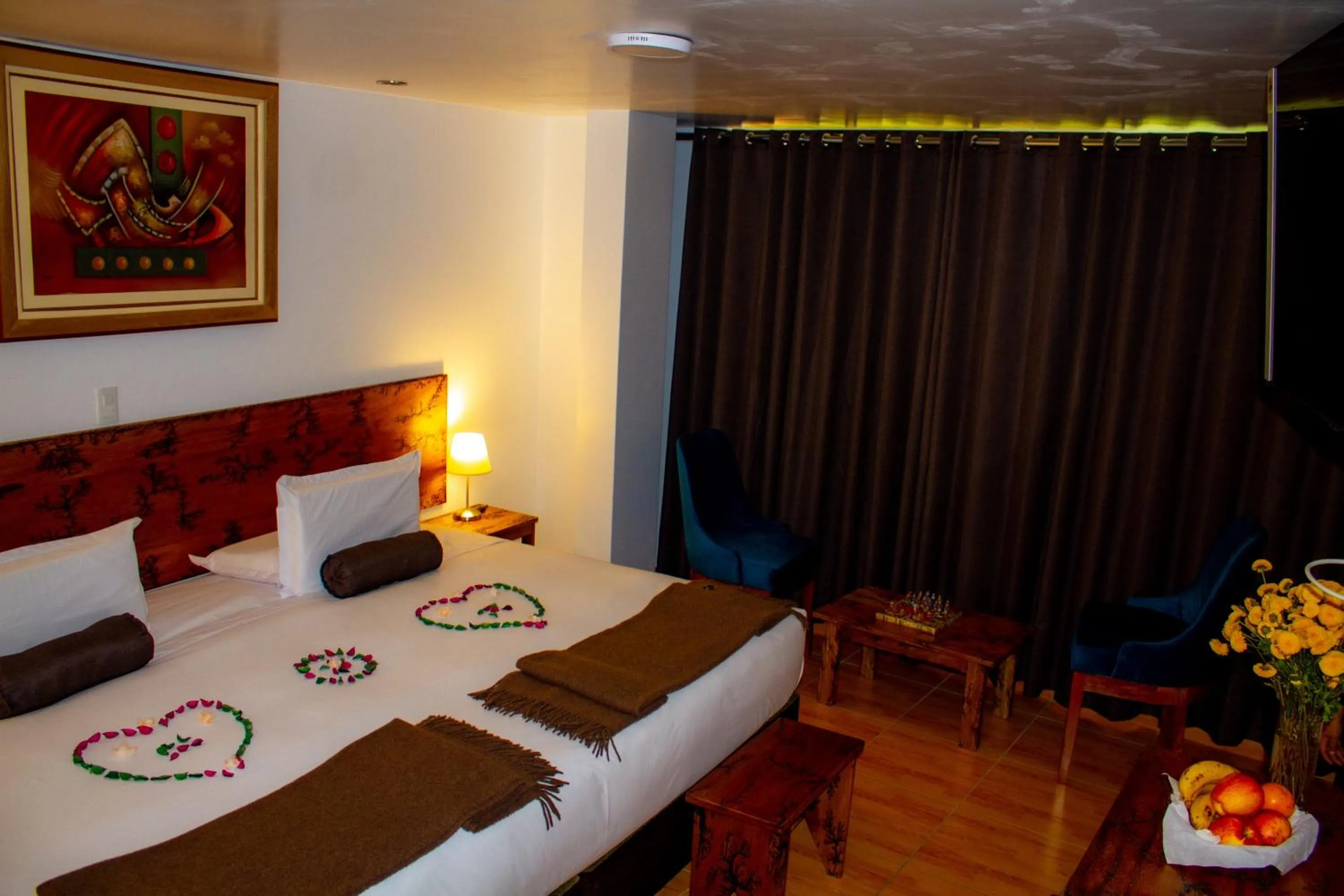 Bed in Hotel Tara Machupicchu