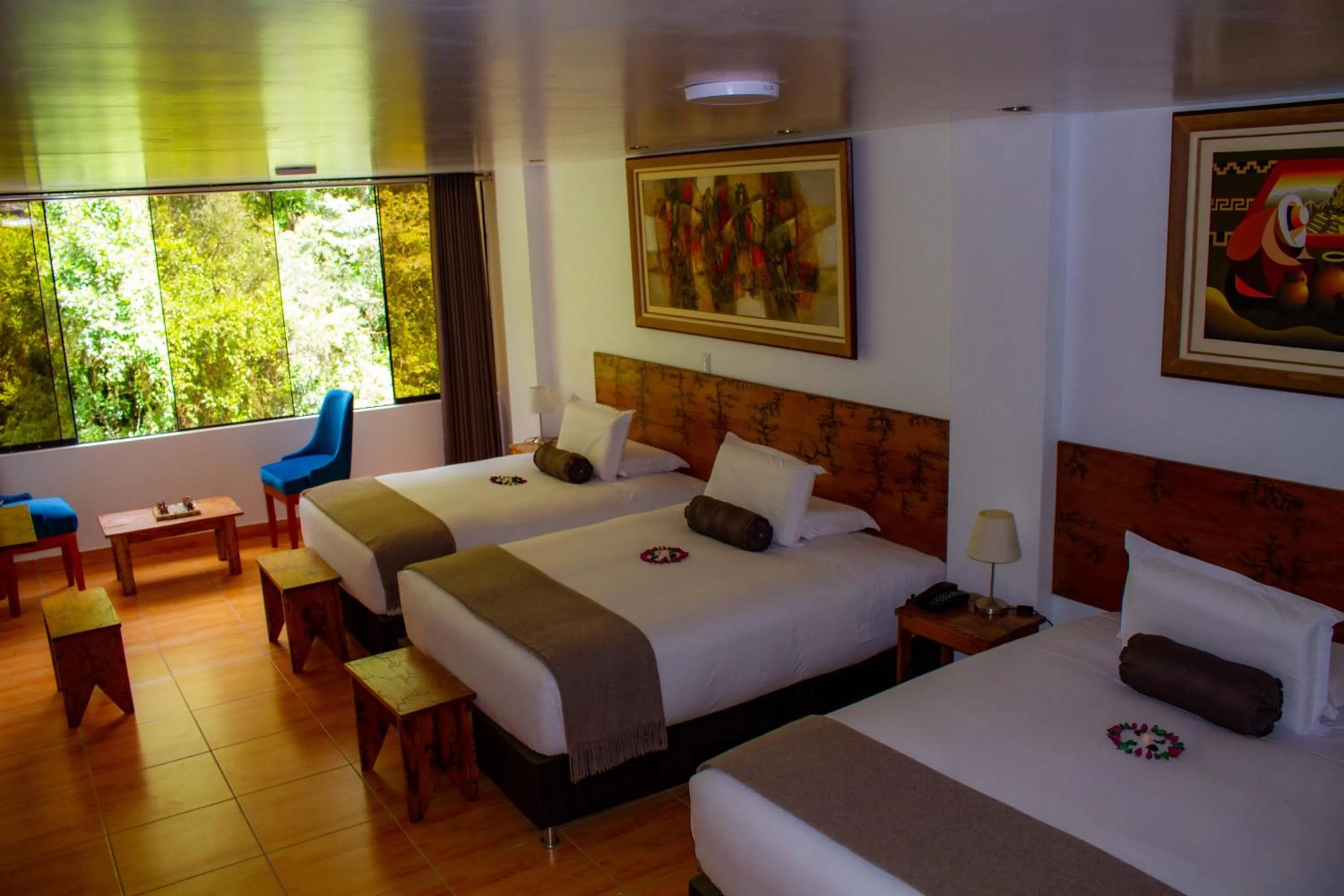 Photo of the whole room, Bed in Hotel Tara Machupicchu