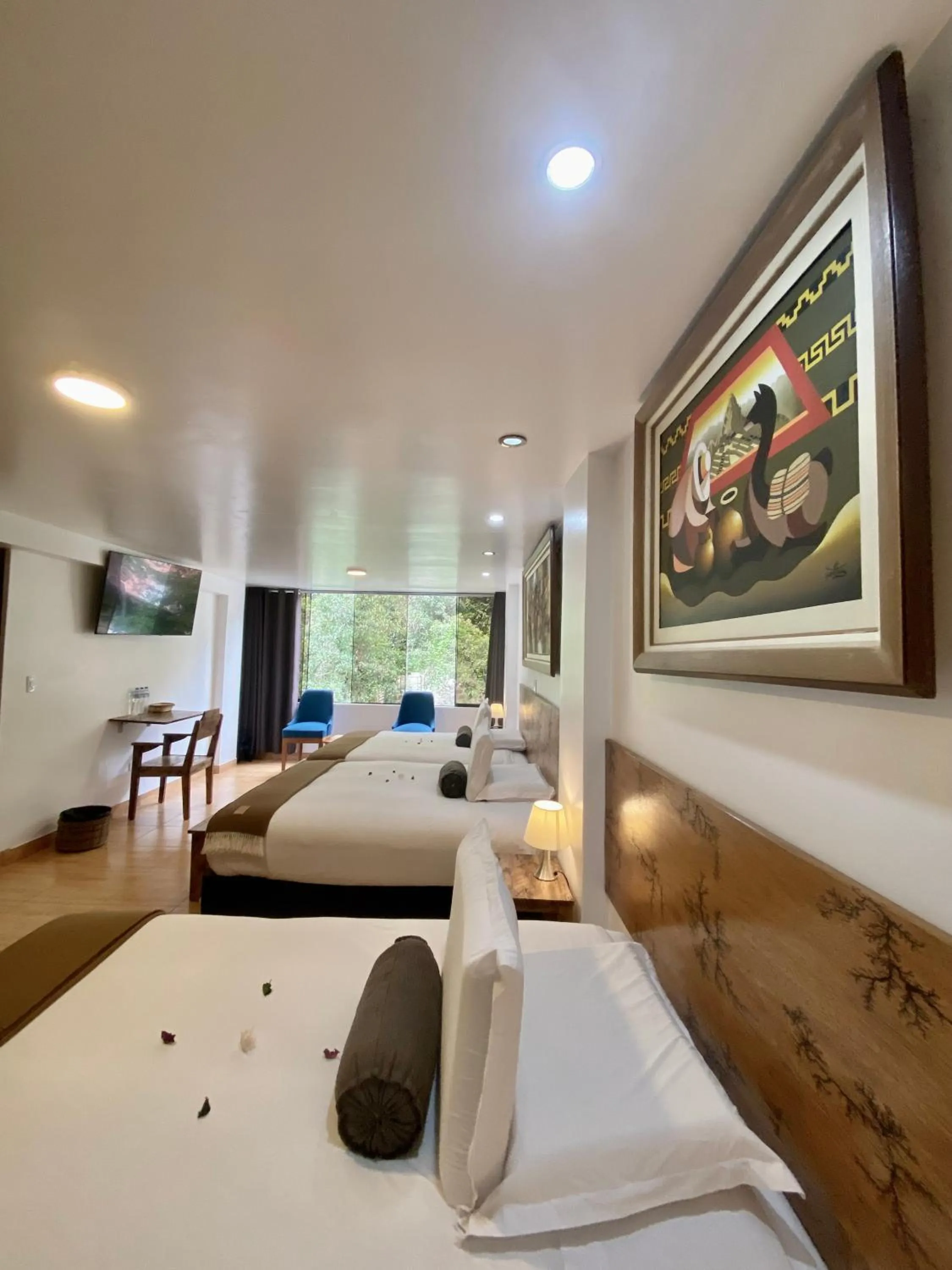 Bed in Hotel Tara Machupicchu