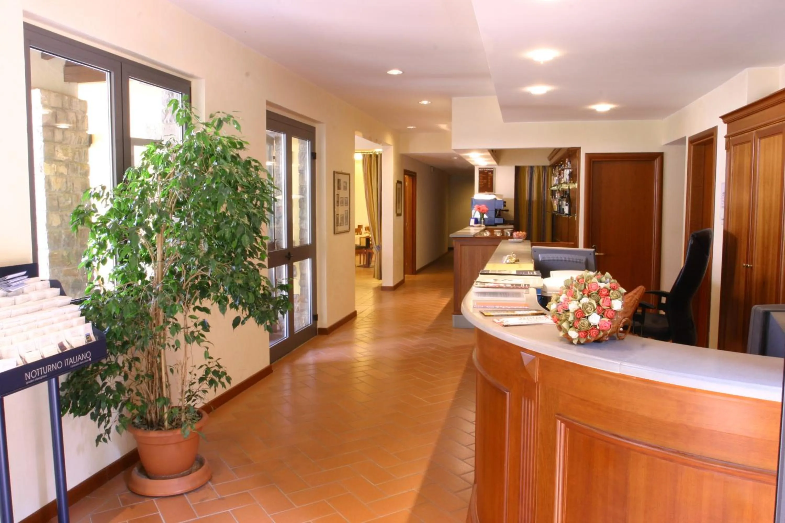 Lobby or reception in Hotel Villa Dei Bosconi