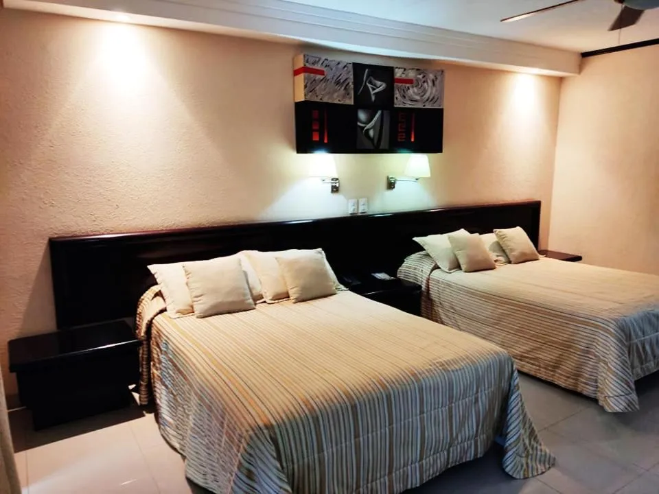 Bed in Hotel Mary Celaya