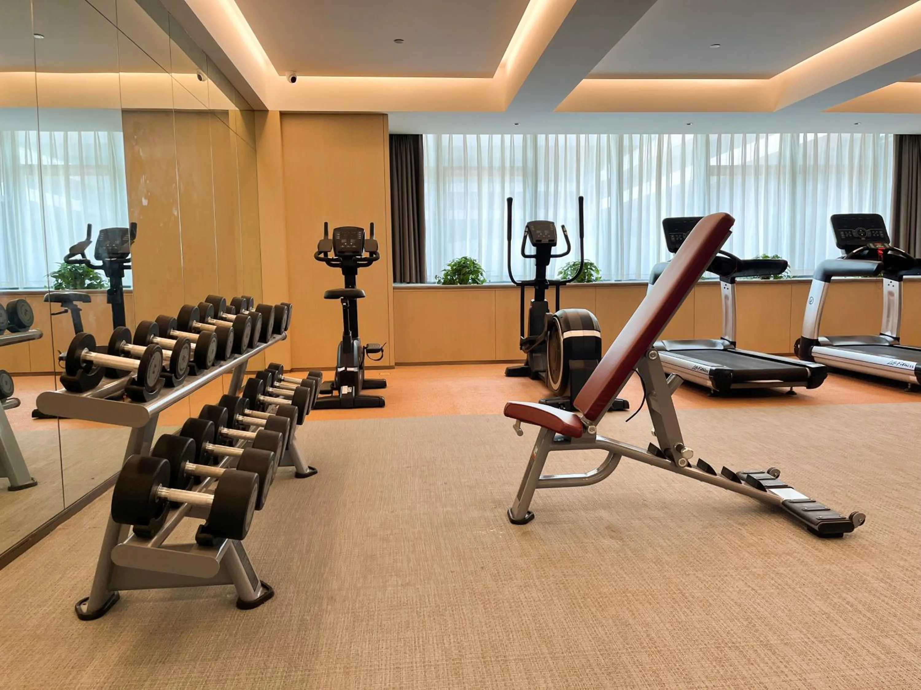 Fitness centre/facilities in Sunstone Plaza Hotel