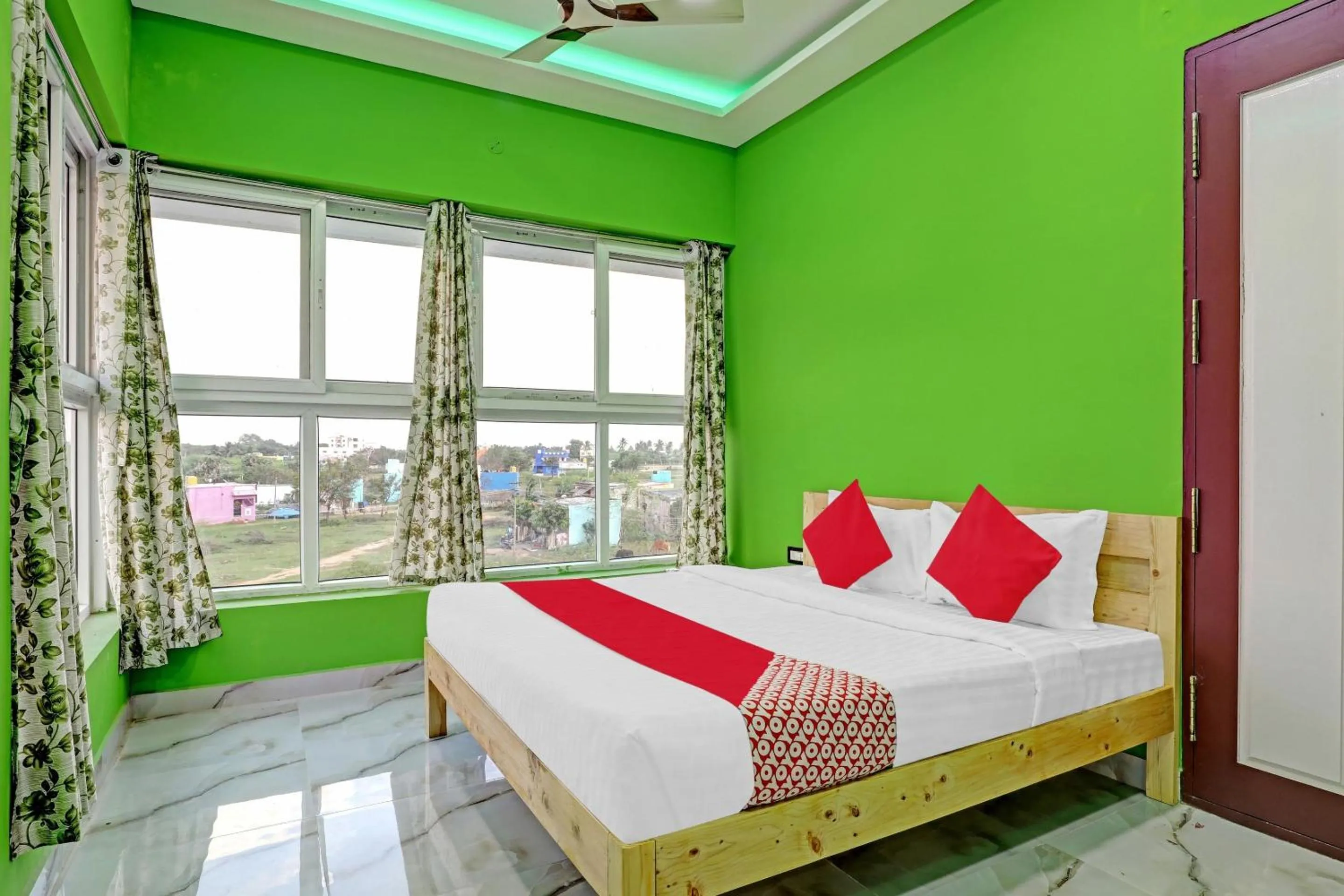 Bedroom in Hotel O Lake View Resort