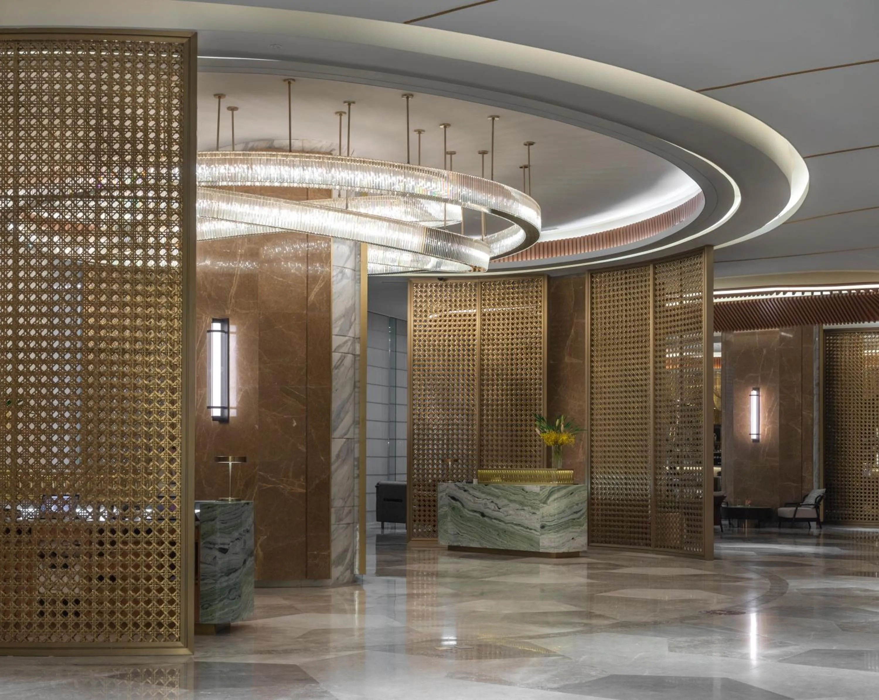 Lobby or reception in Fili Hotel at Nustar Cebu