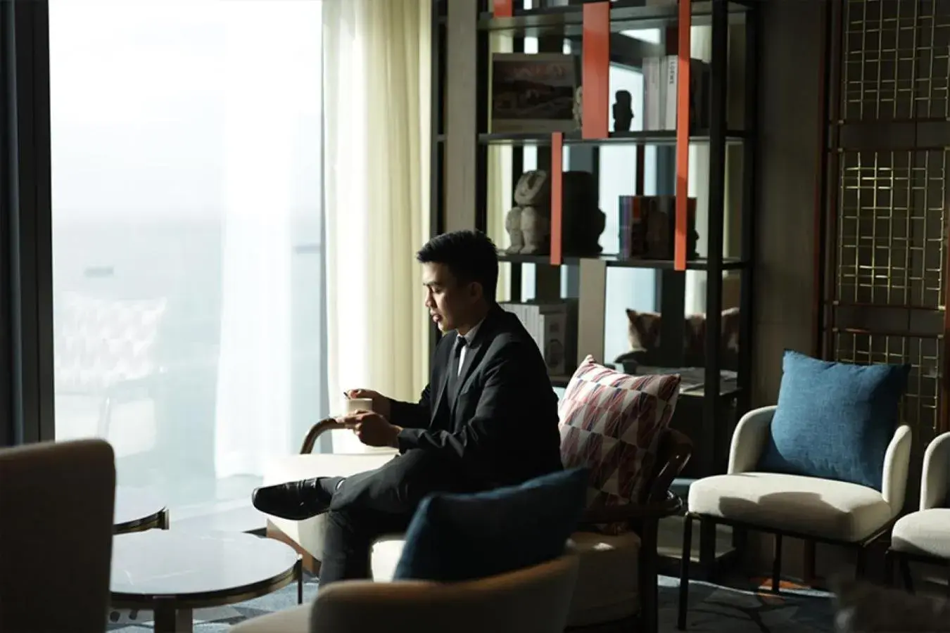 Executive Deluxe Seaview Twin Room in Fili Hotel at Nustar Cebu Executive Deluxe Seaview Twin Room in Fili Hotel at Nustar Cebu