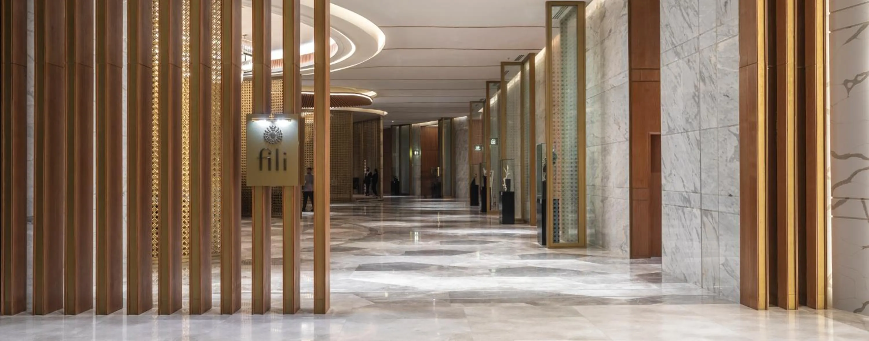 Lobby or reception in Fili Hotel at Nustar Cebu