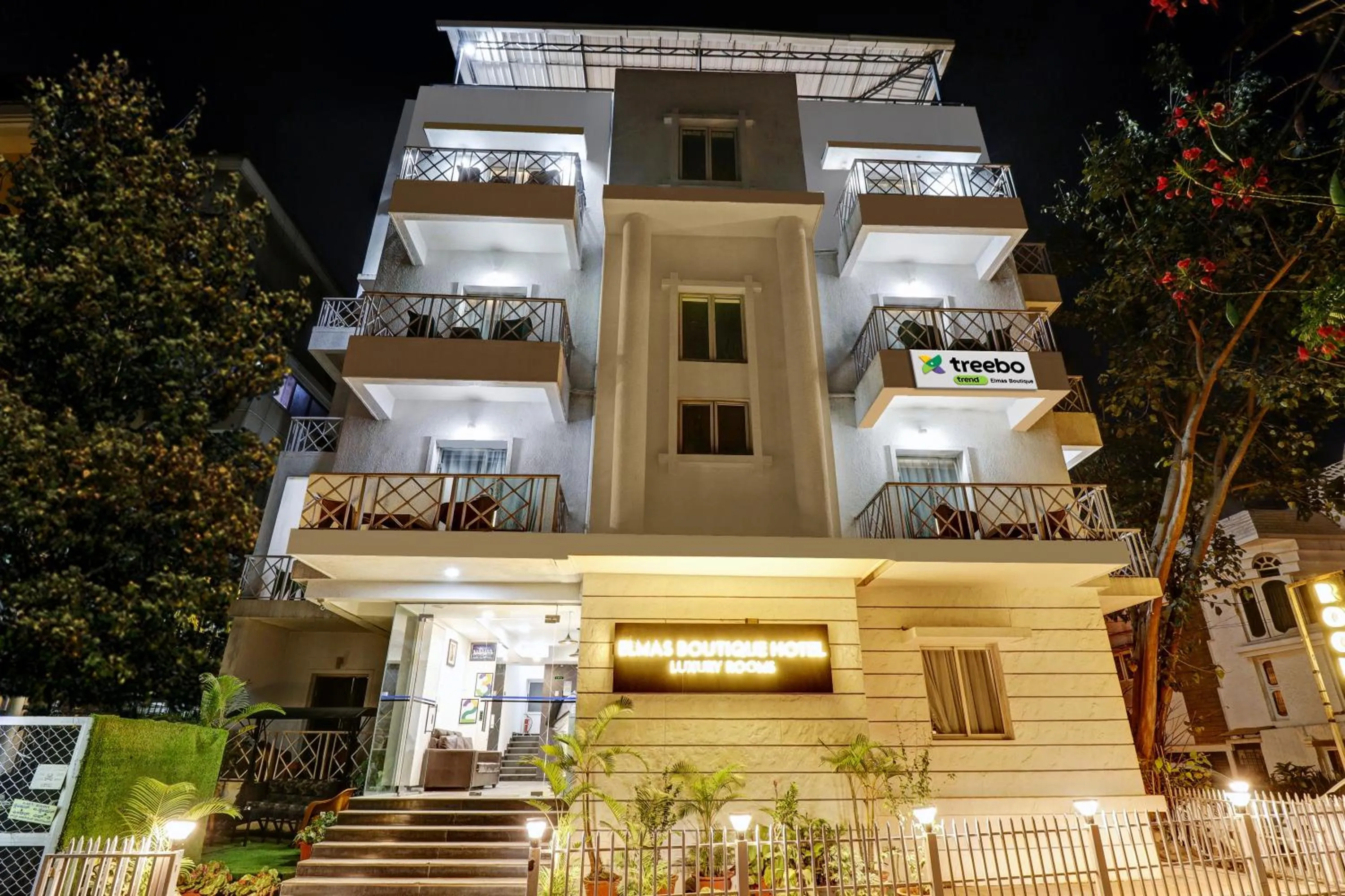 Property building in Treebo Elmas Boutique