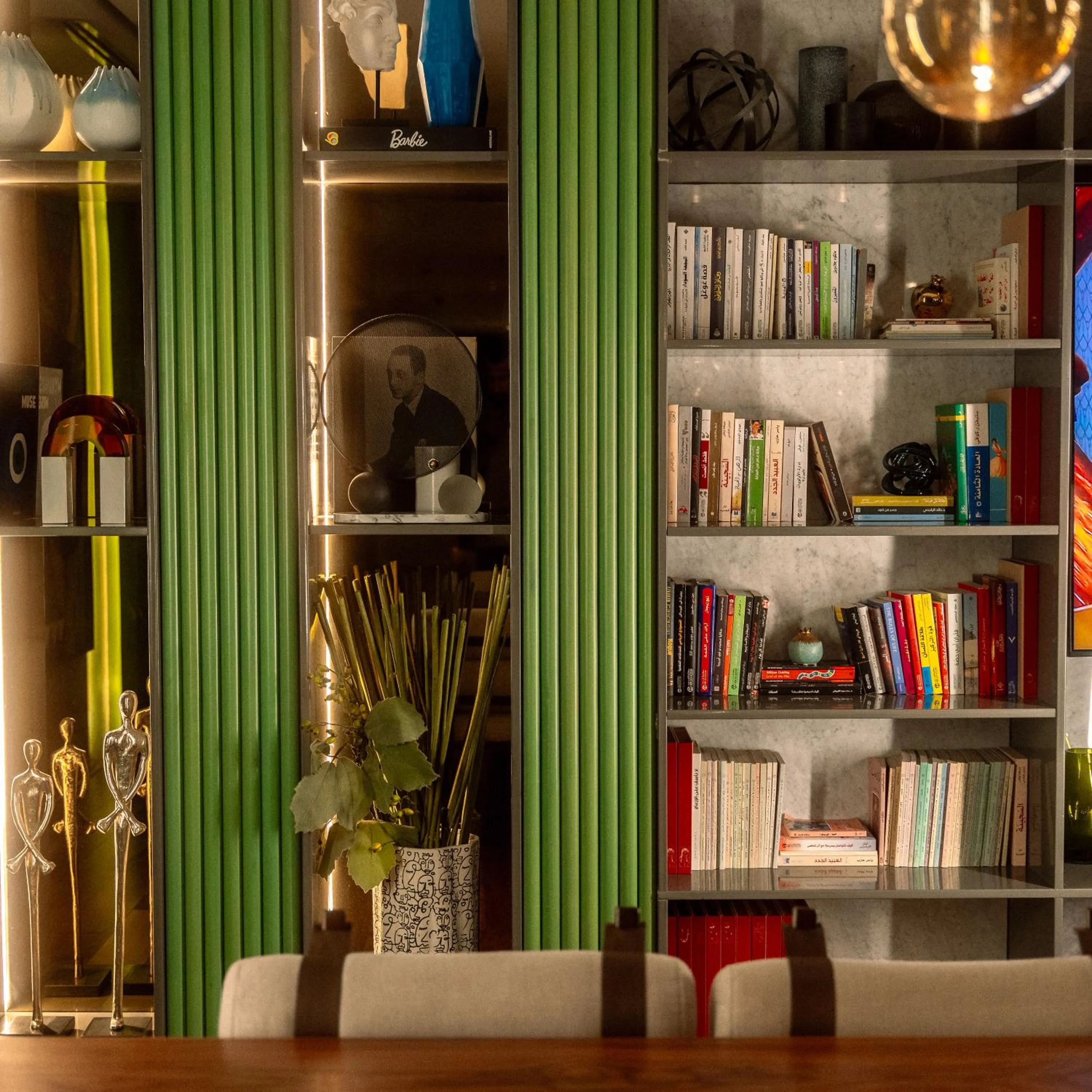 Library in Jareed Hotel Riyadh