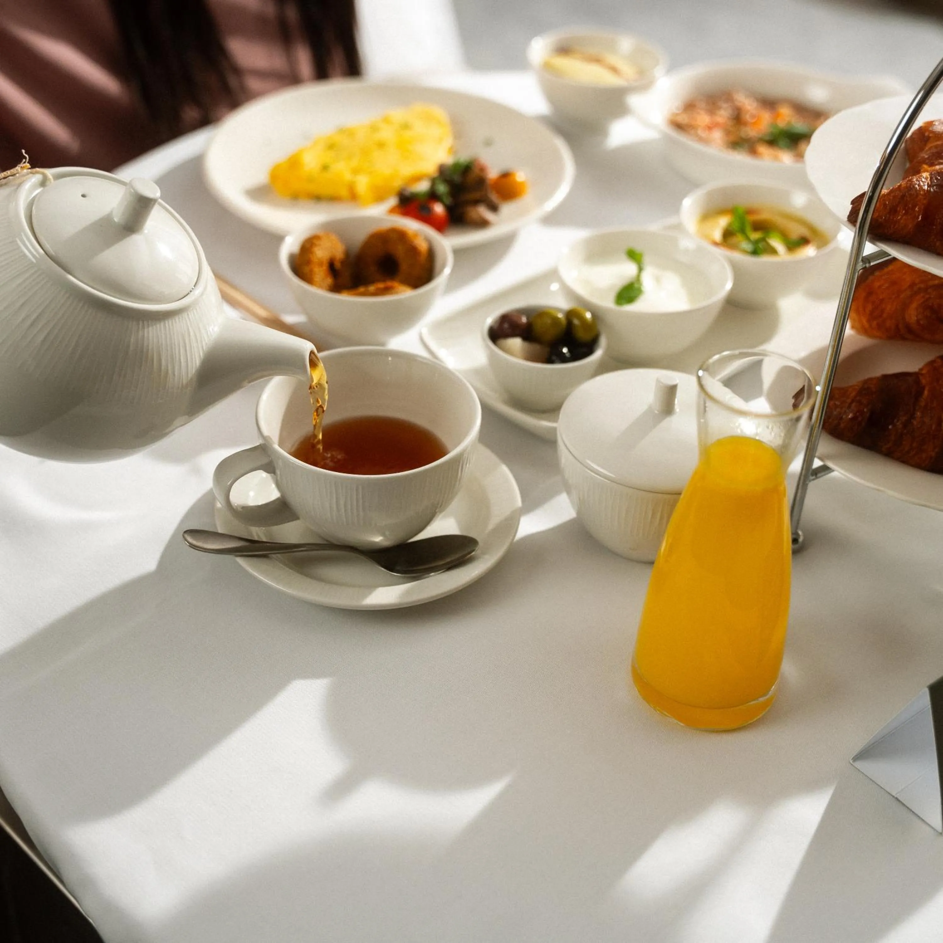 Breakfast in Jareed Hotel Riyadh