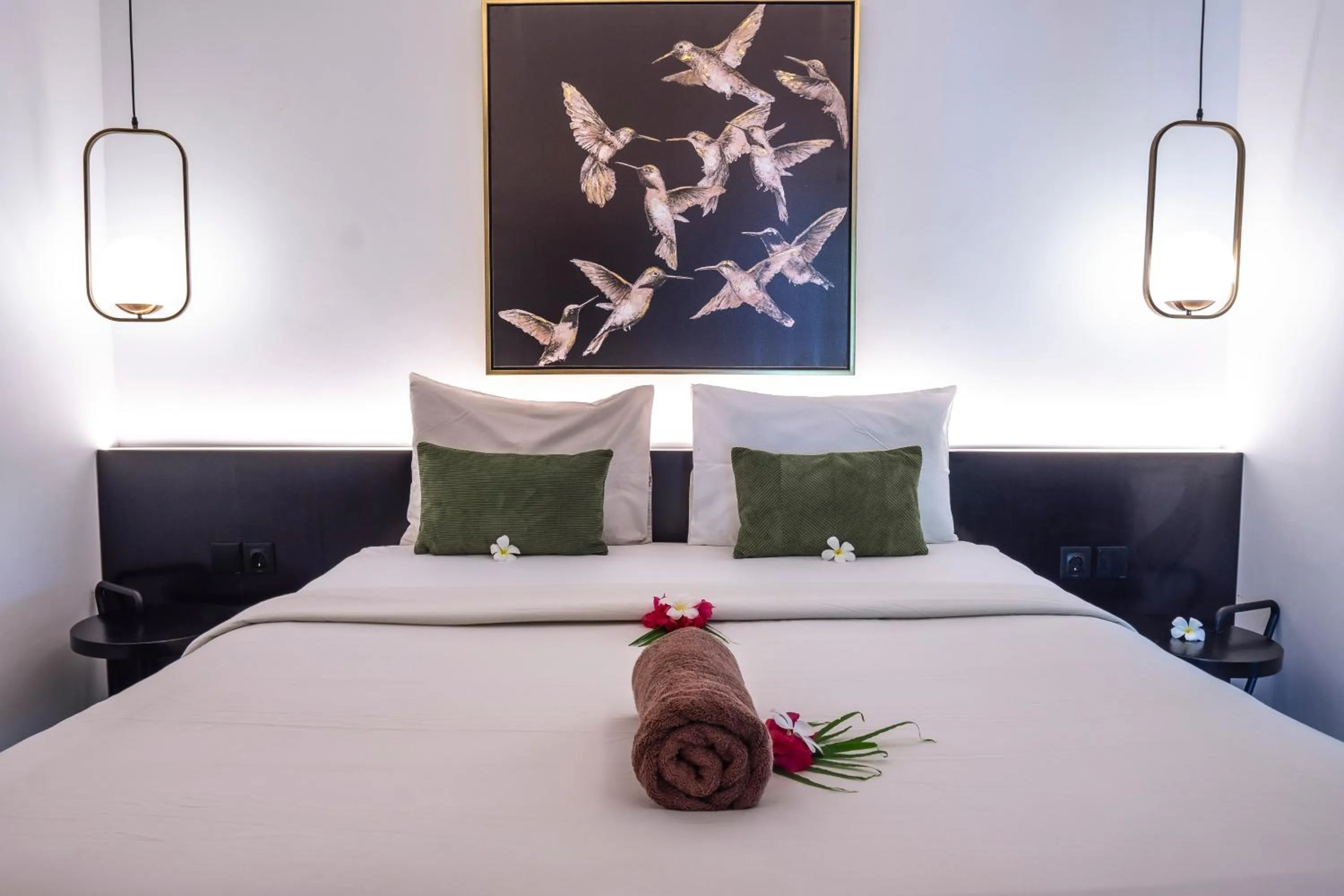 Bed in Uluwatu Yoga Resort