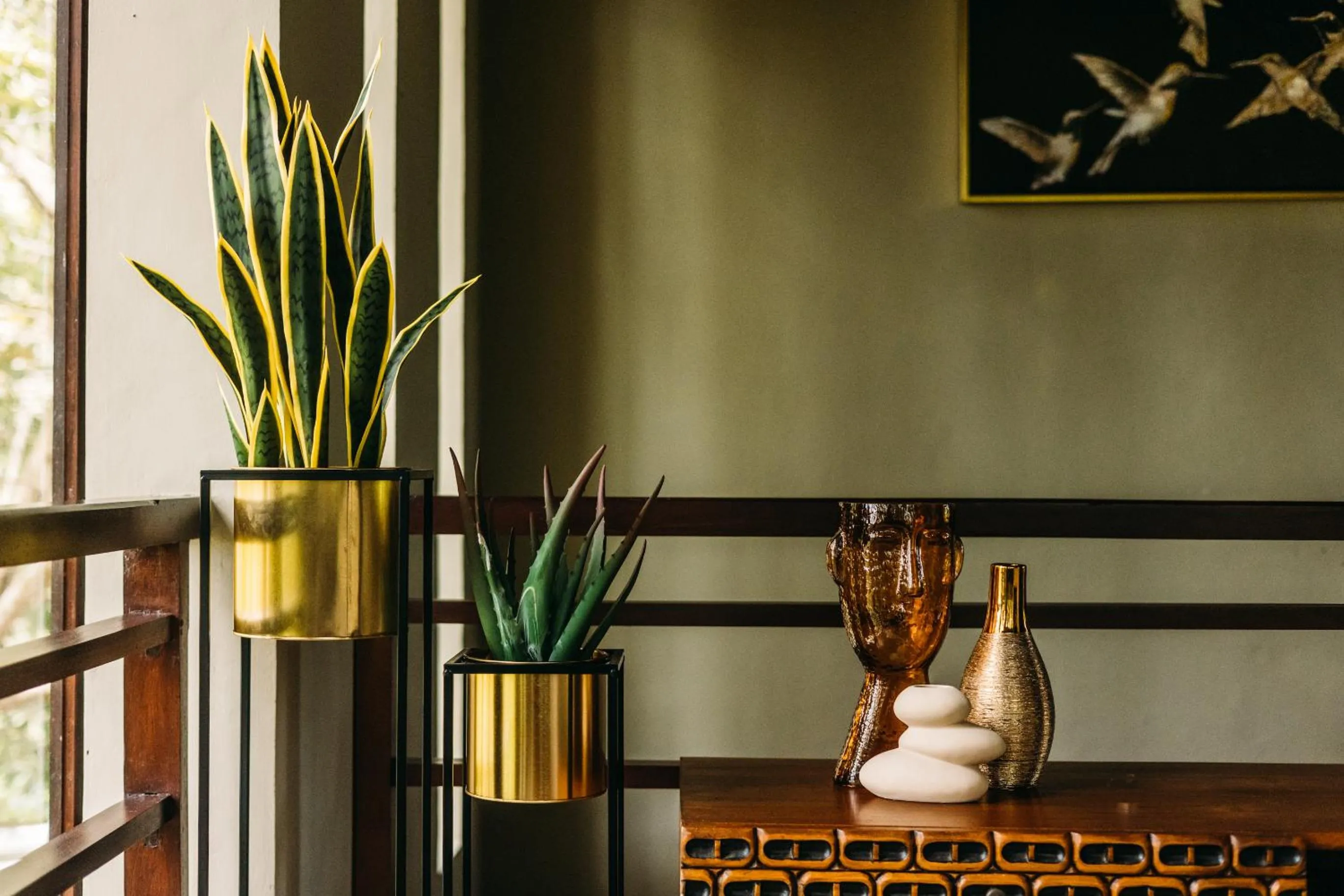 Decorative detail in Uluwatu Yoga Resort