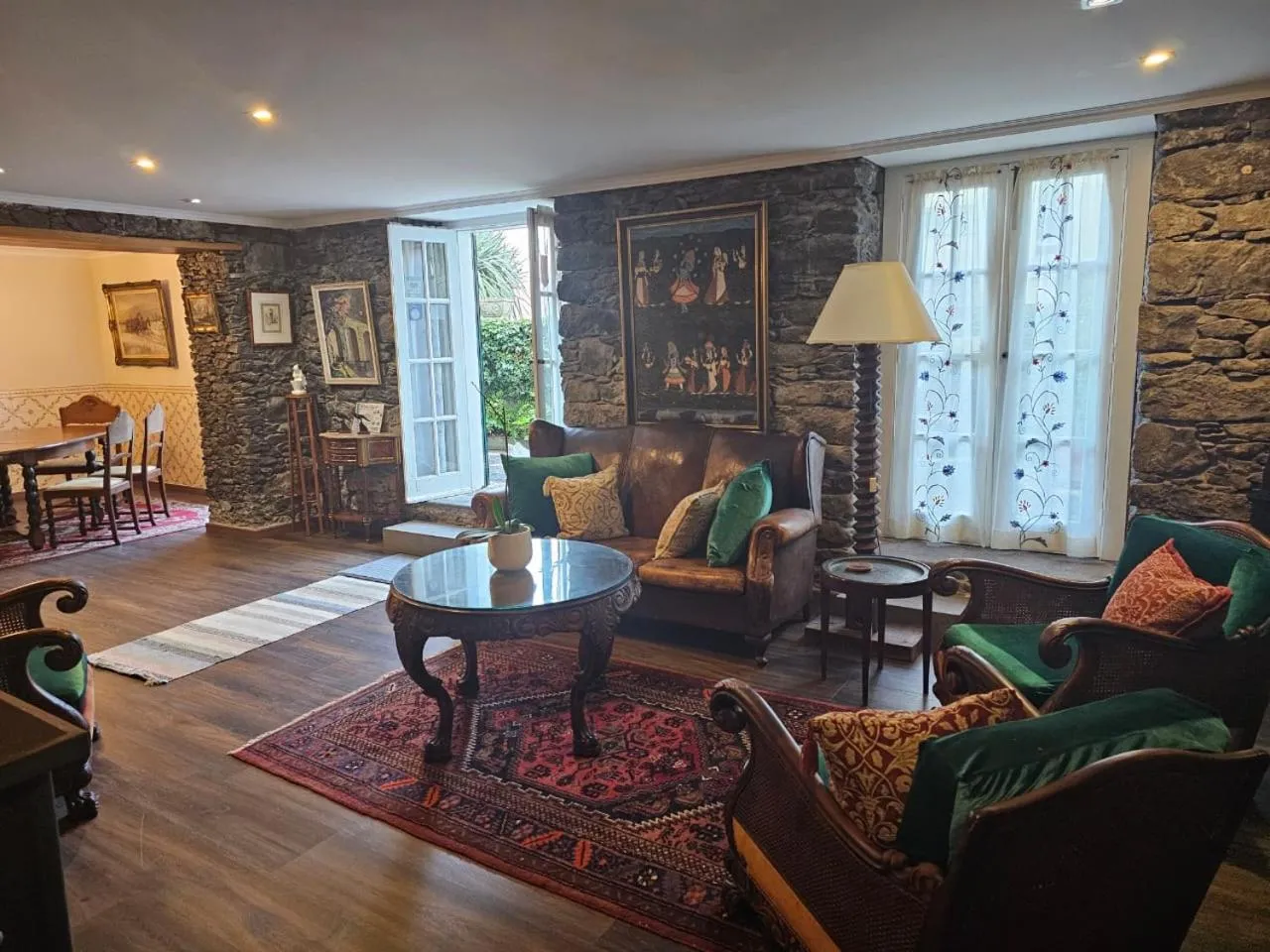 Living room in Casa Das Videiras