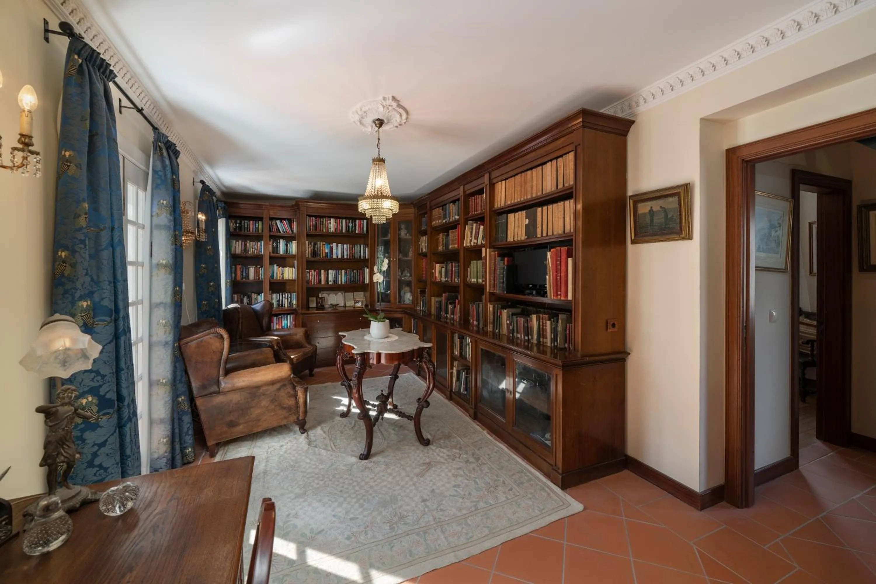 Library in Casa Das Videiras
