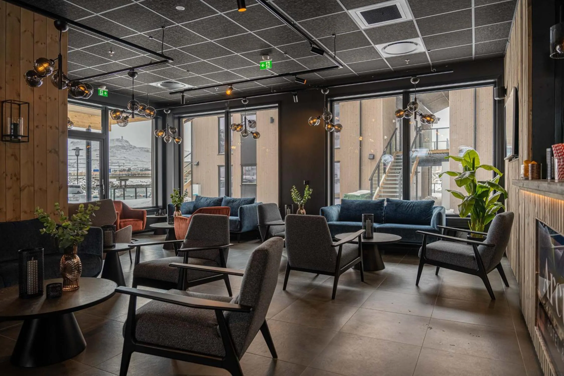 Seating area in Arctic Sea Hotel