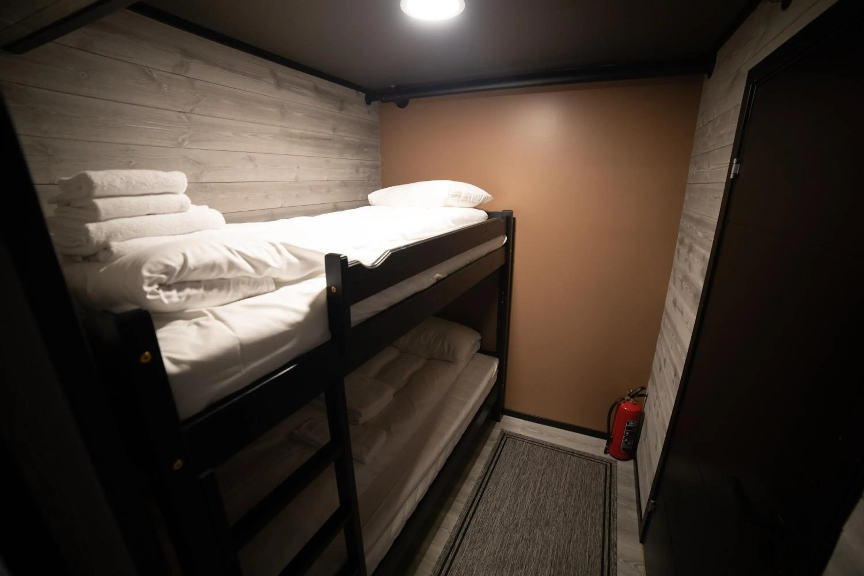 Bed in Arctic Sea Hotel